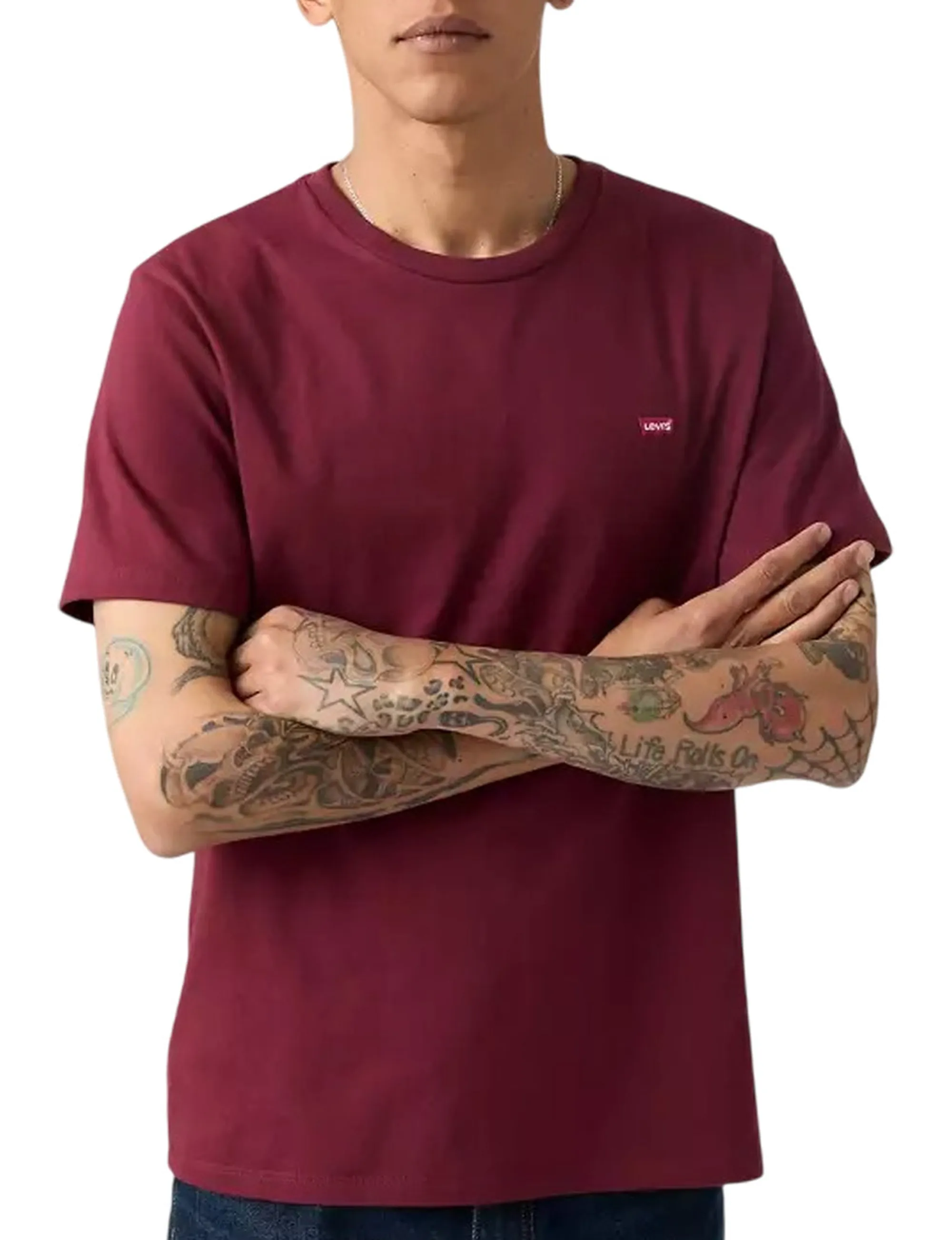 Levi'S B'T-Shirt' Bordeaux 566050300 160130