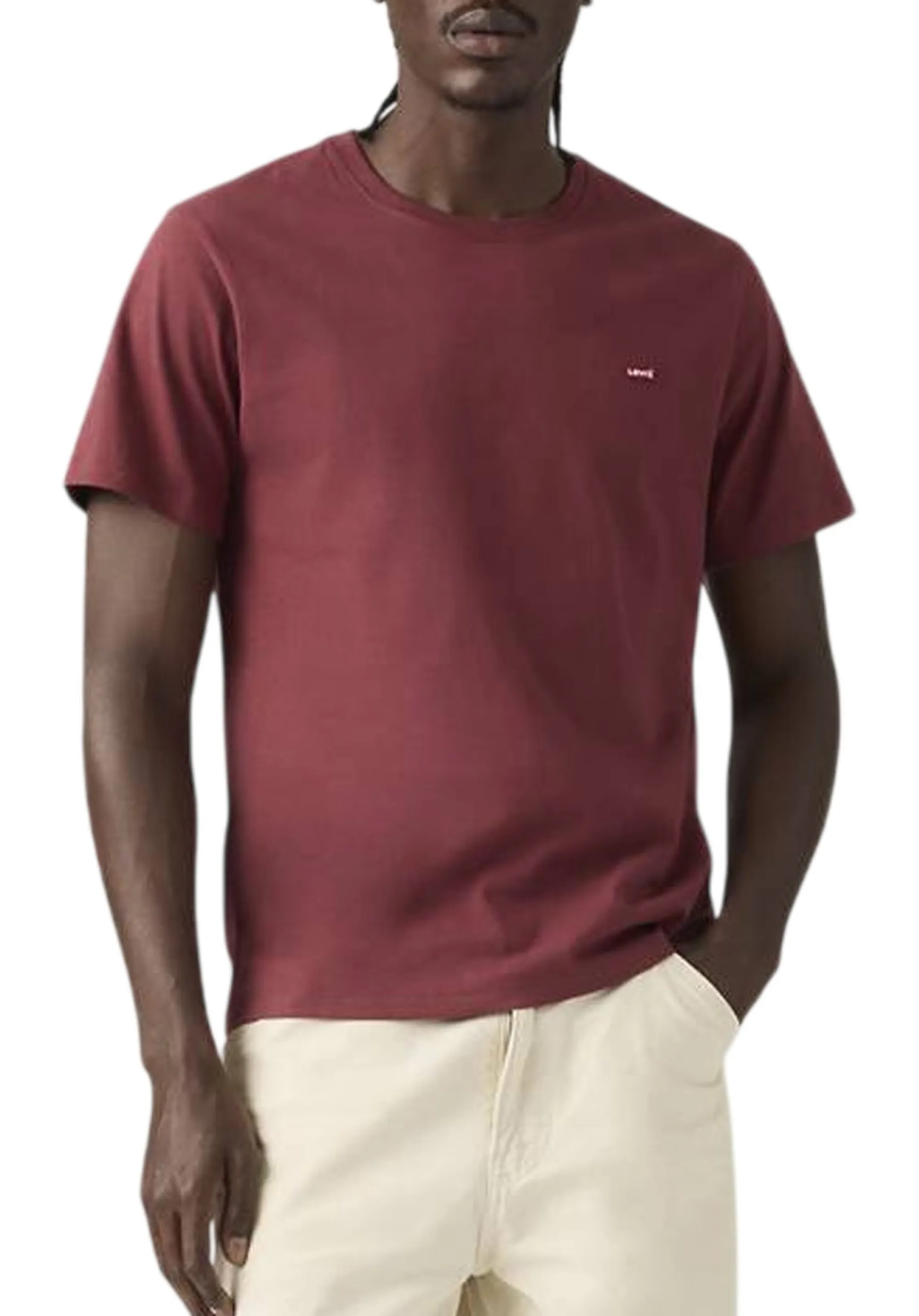 Levi'S B'T-Shirt Housemark' Bordeaux 566050308 178787