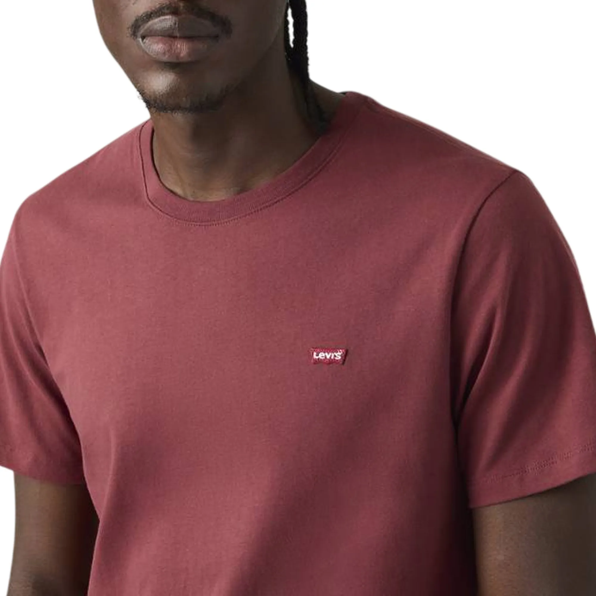 Levi'S B'T-Shirt Housemark' Bordeaux 566050308 178793