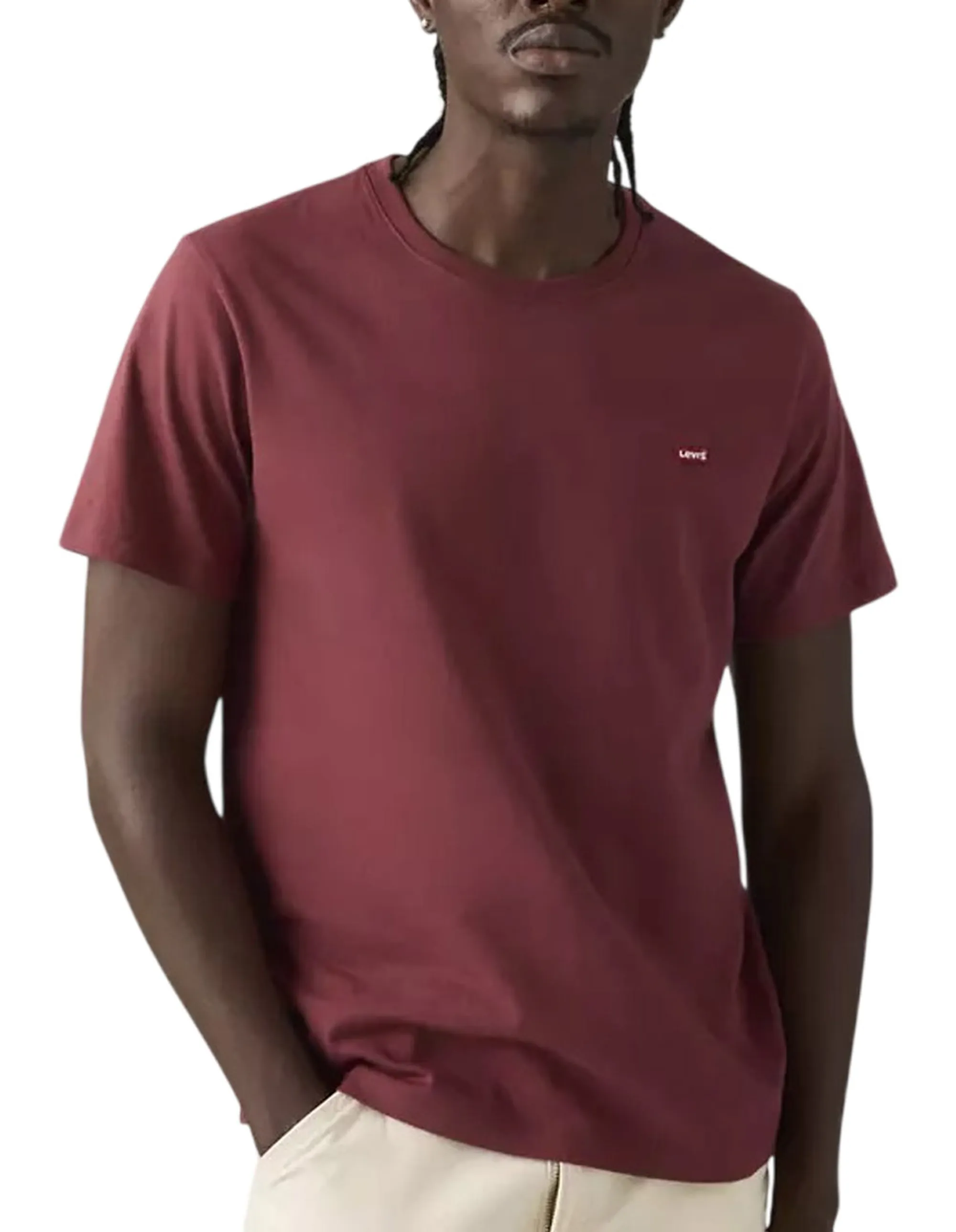 Levi'S B'T-Shirt Housemark' Bordeaux 566050308 178794