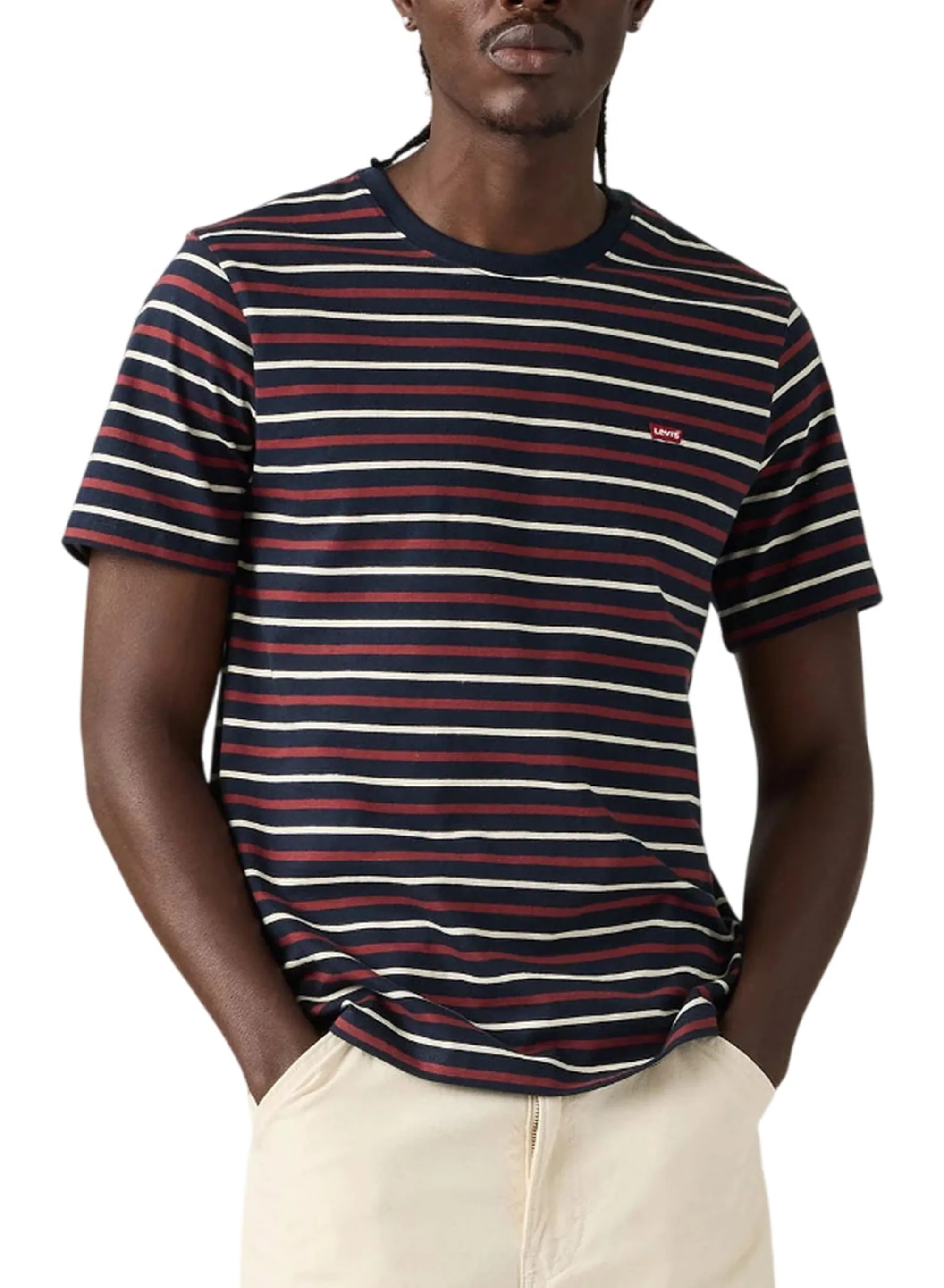 Levi'S B'T-Shirt Original' Navy 566050302 178776