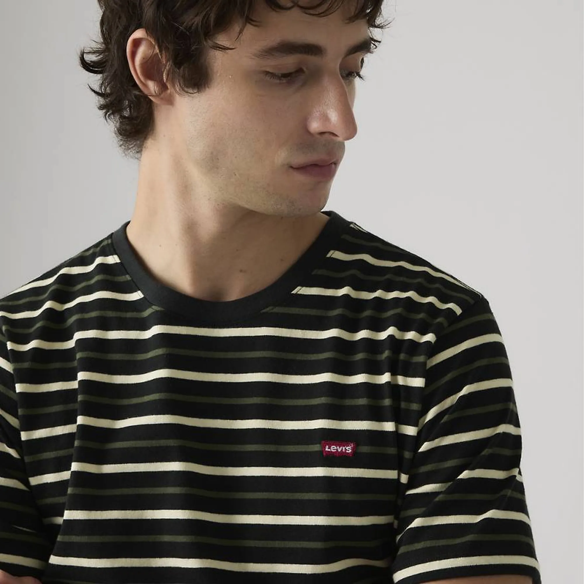 Levi'S B'T-Shirt Original' Green 566050303 171355