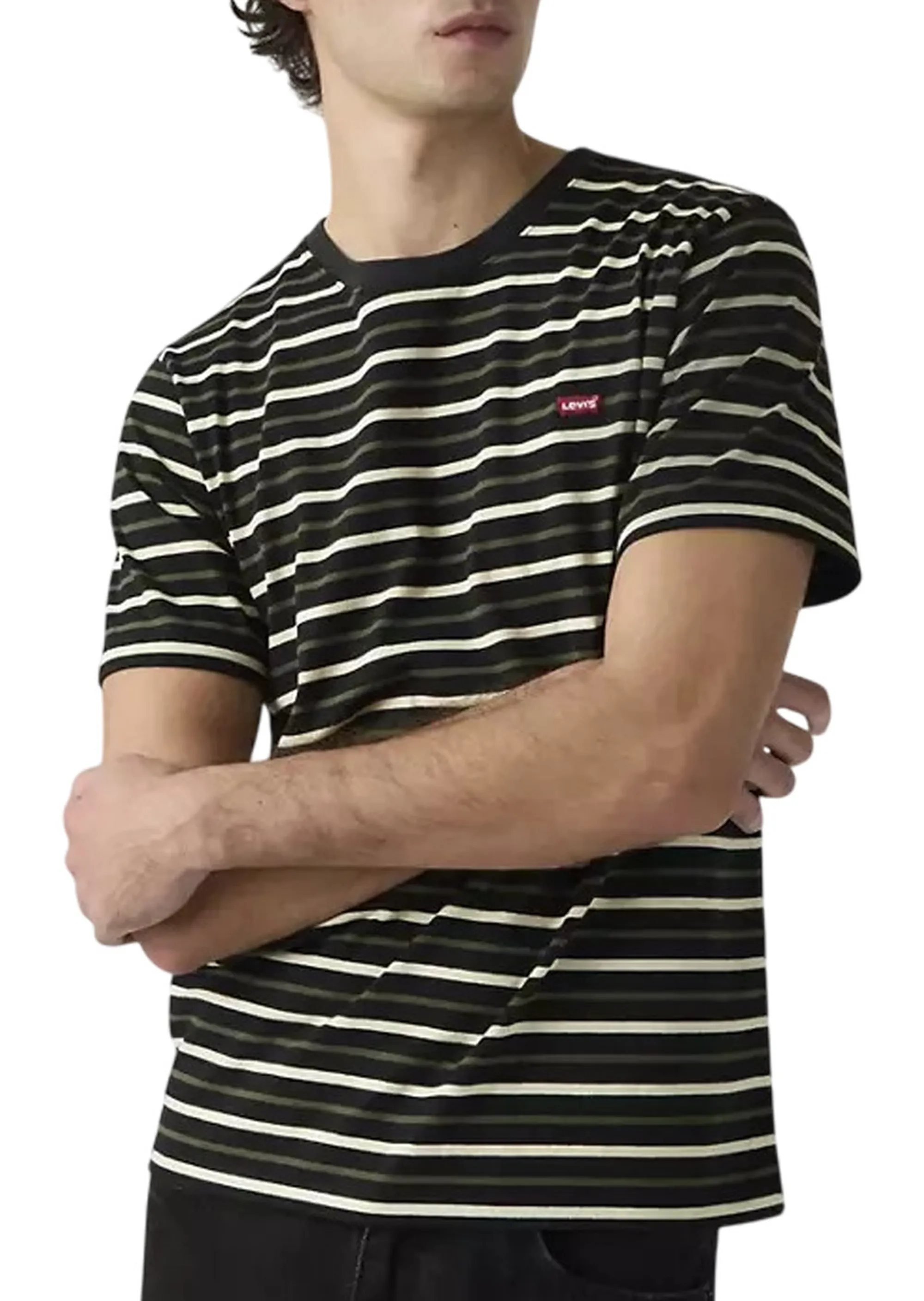 Levi'S B'T-Shirt Original' Green 566050303 178786