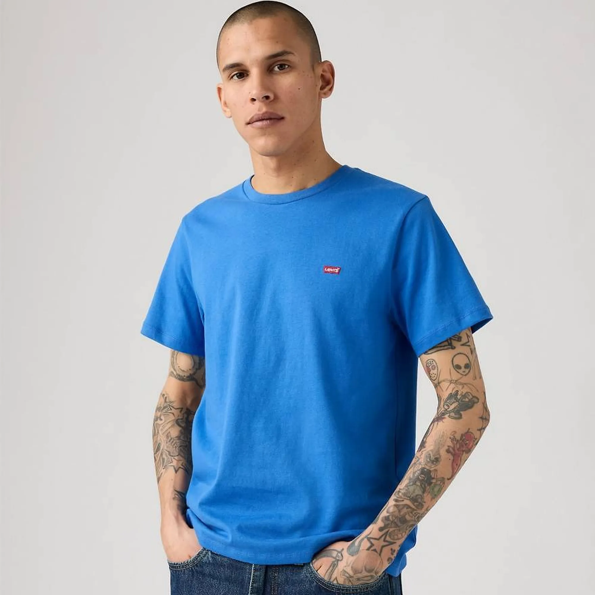 Levi'S T-Shirt Original Tee Star Azzurro 566050281 154634