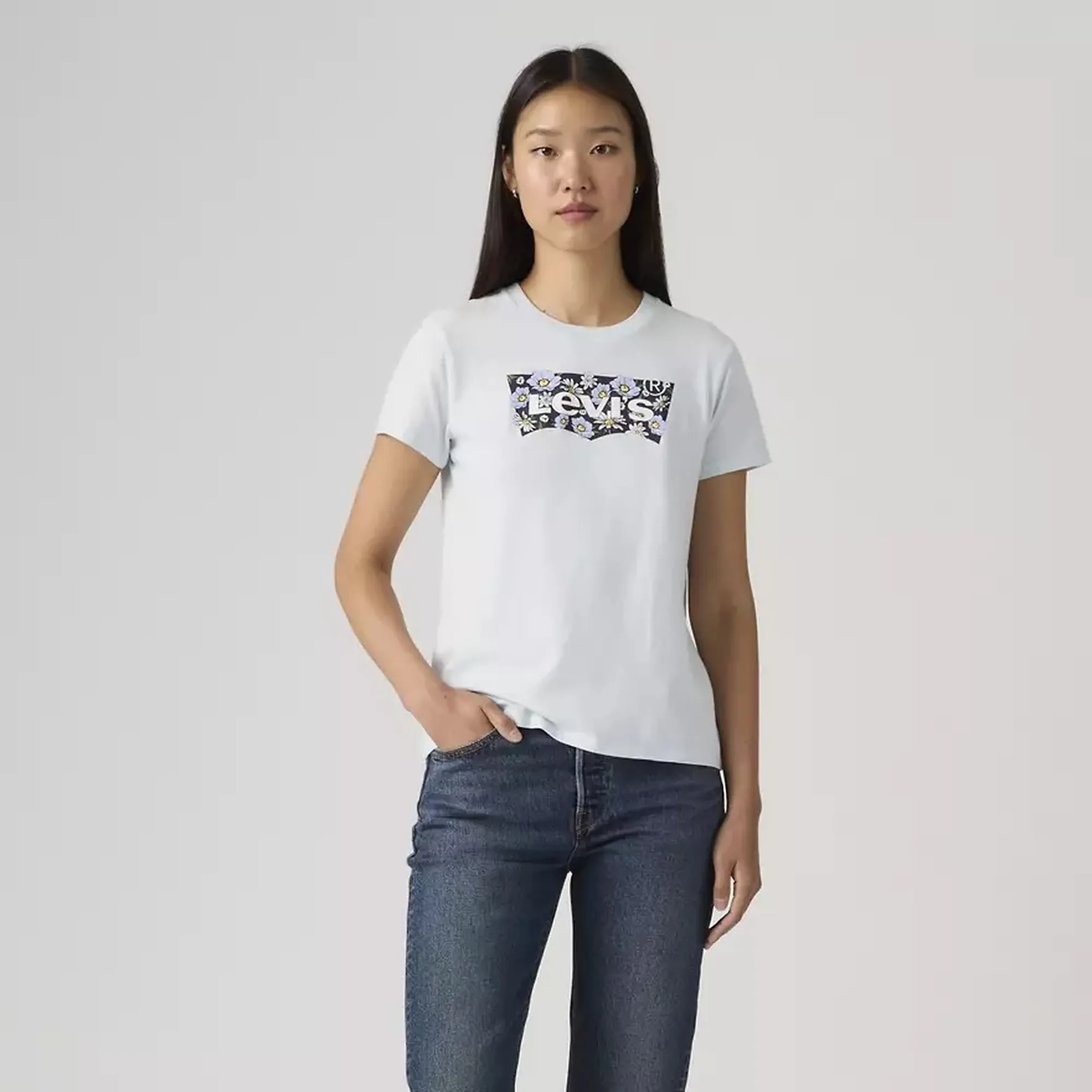 Levi'S B'T-Shirt Perfect' Light Blue 173693399 172828