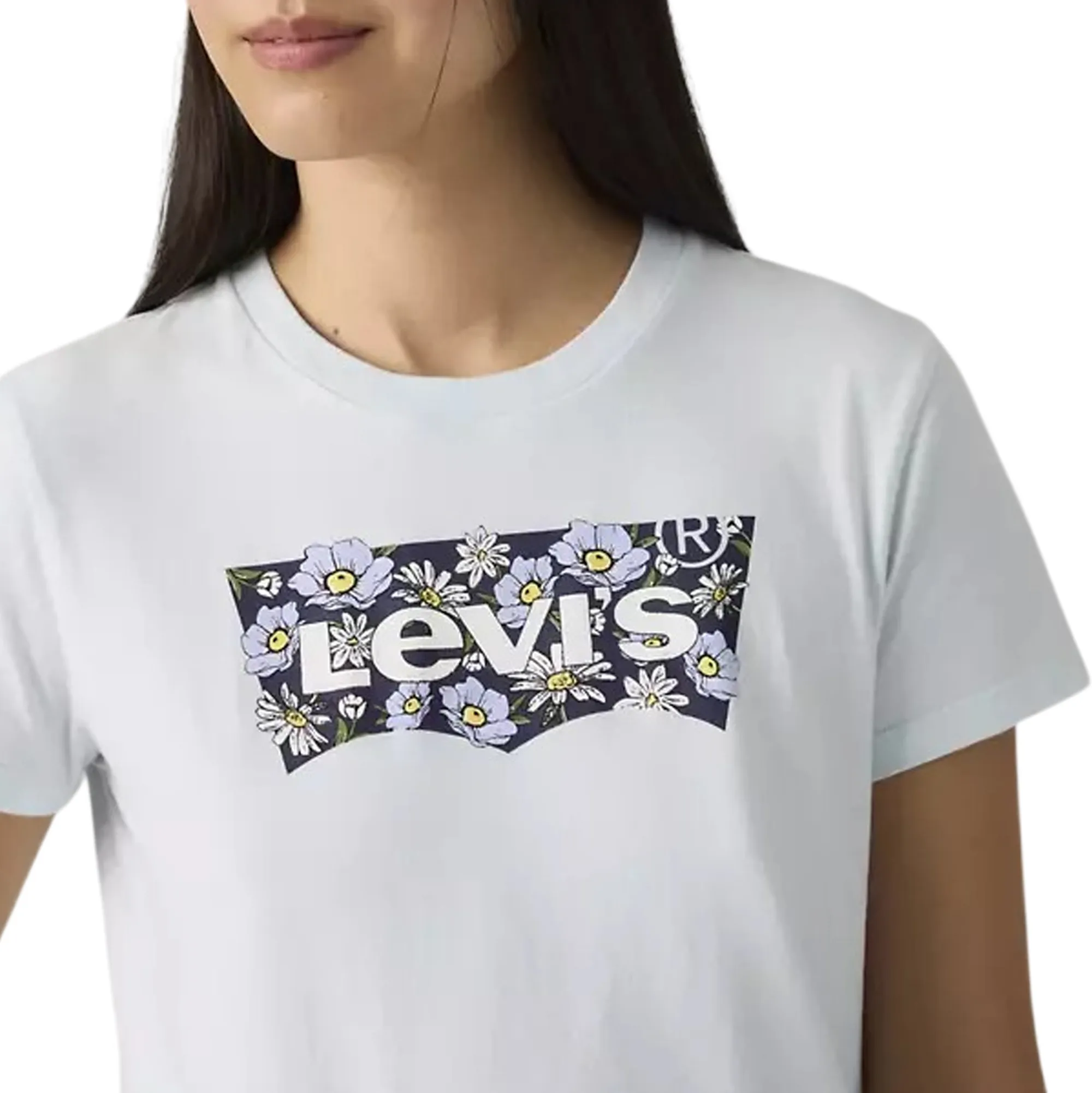 Levi'S B'T-Shirt Perfect' Light Blue 173693399 176455