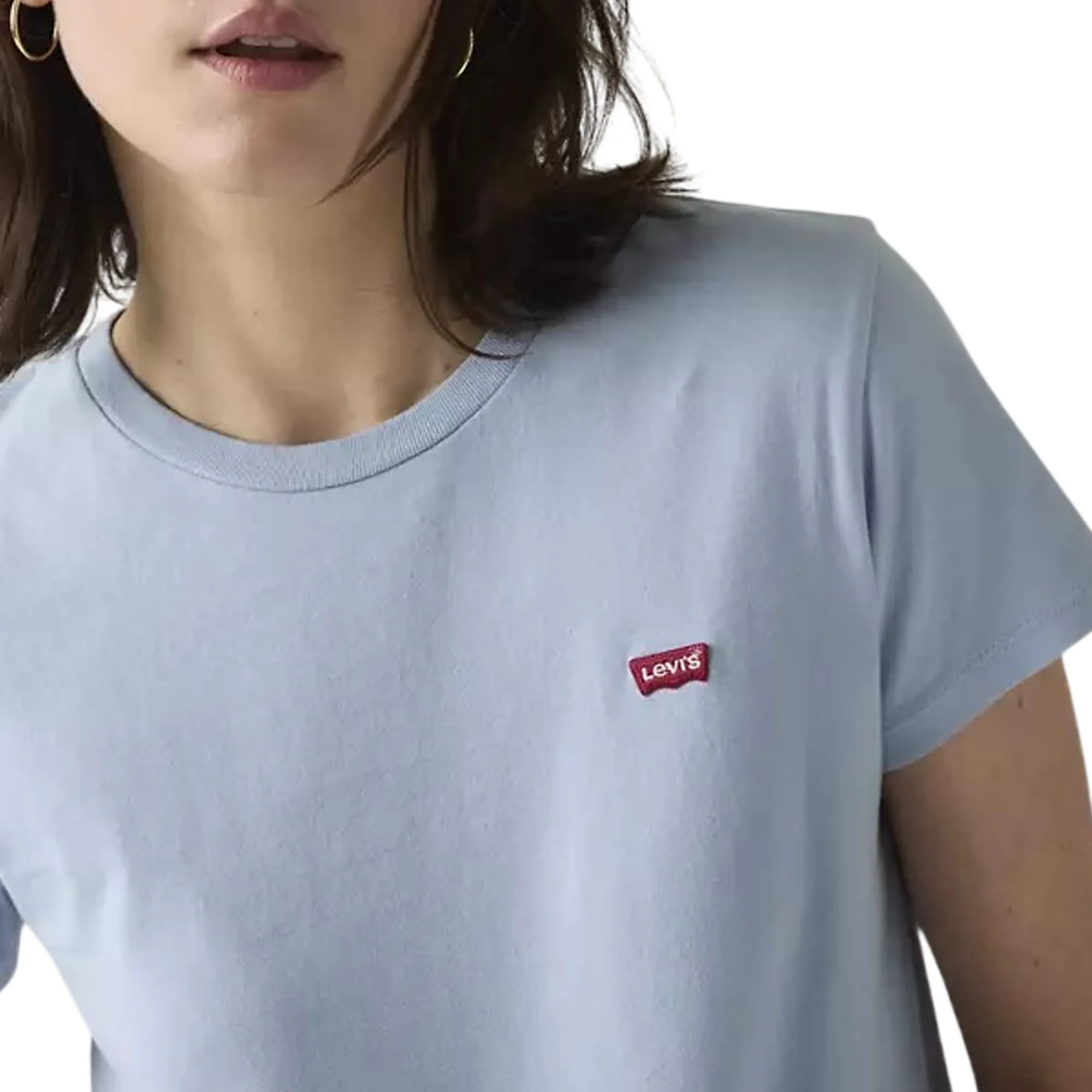 Levi'S B'T-Shirt Perfect' Light Blue 391850398 176447