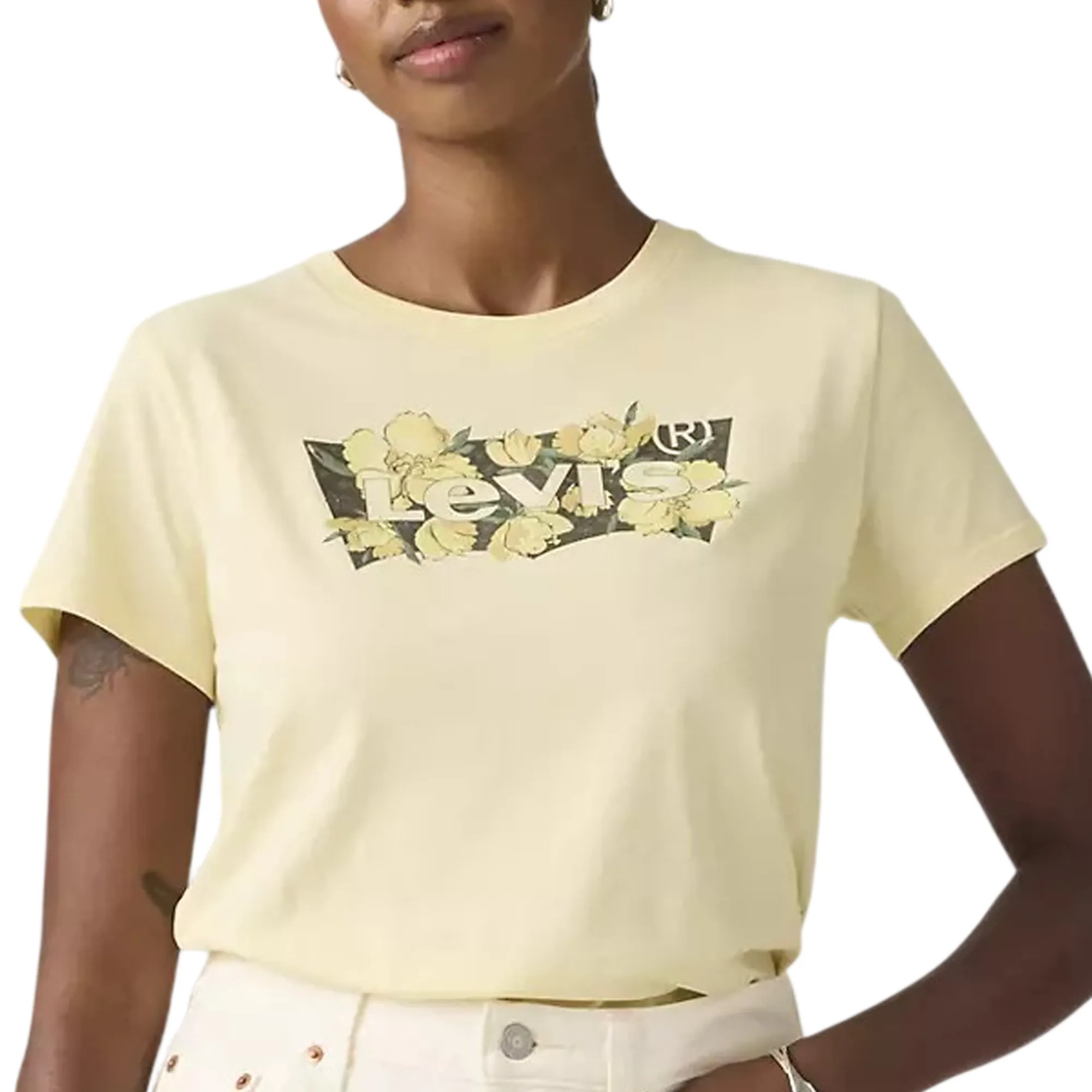 Levi'S B'T-Shirt Perfect' Yellow 173693398 176461