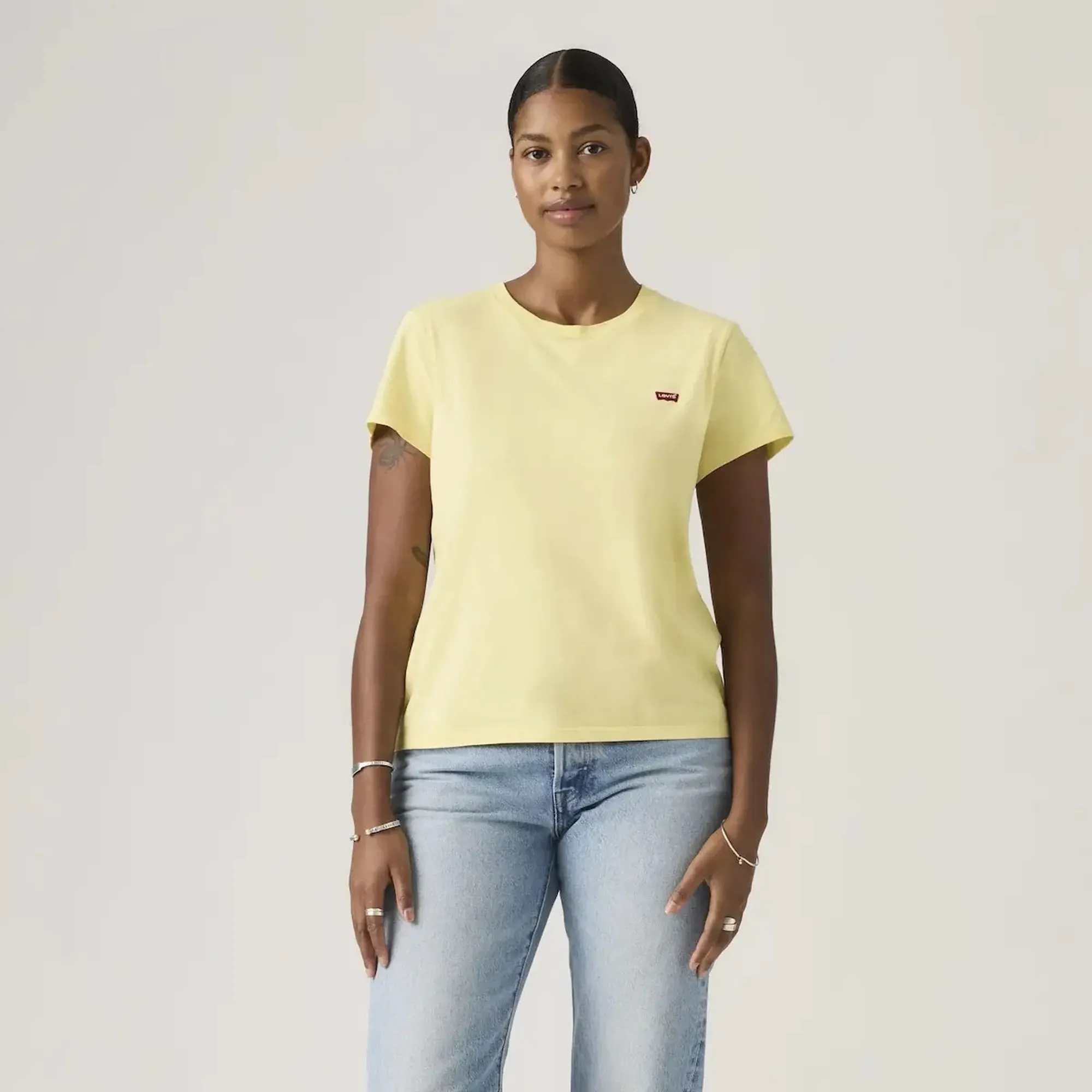 Levi'S B'T-Shirt Perfect' Yellow 391850401 172856