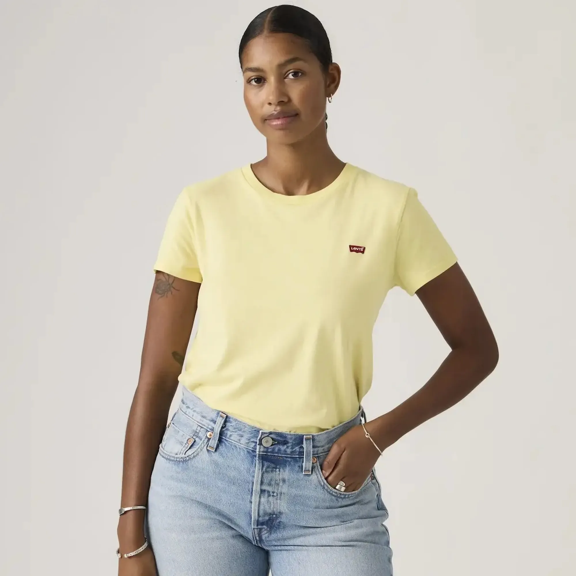Levi'S B'T-Shirt Perfect' Yellow 391850401 172858