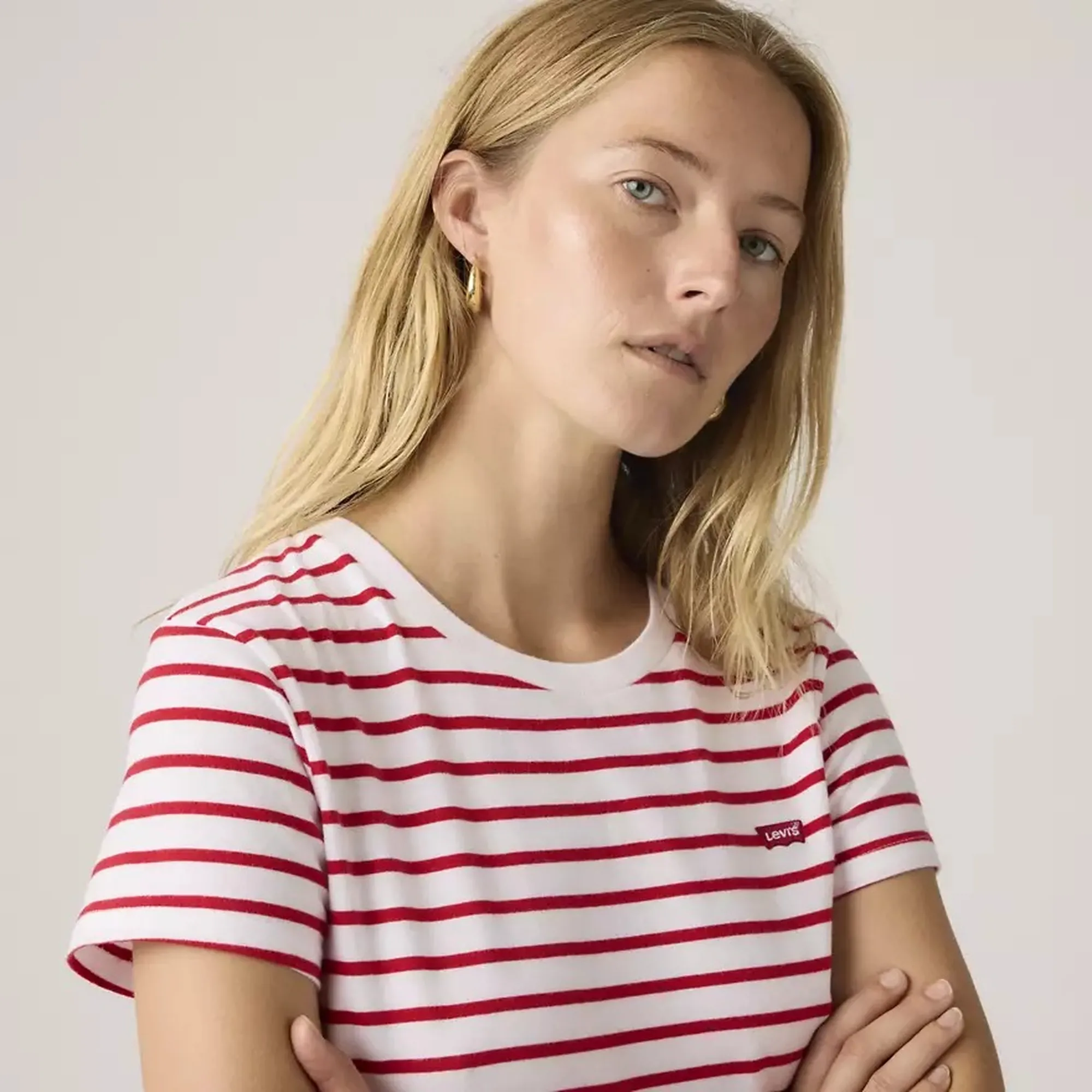 Levi'S T-Shirt Perfect Tee Rosso 391850417 171343