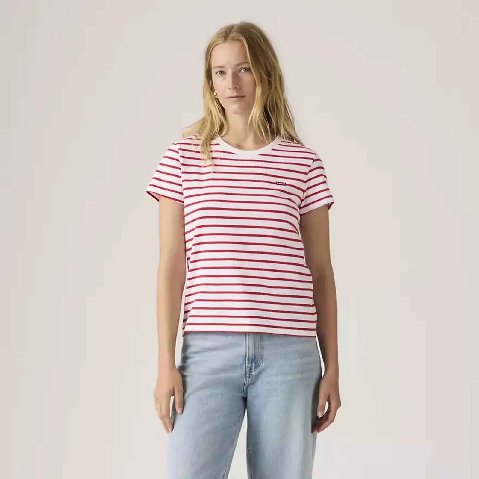 Levi'S T-Shirt Perfect Tee Rosso 391850417 171344