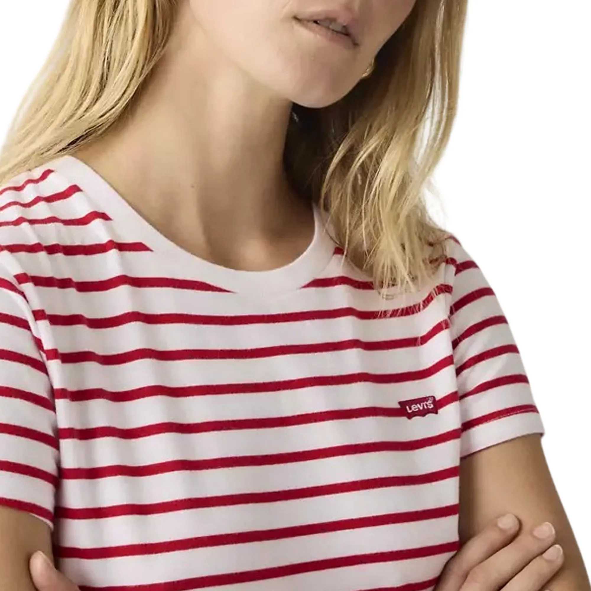 Levi'S T-Shirt Perfect Tee Rosso 391850417 176975