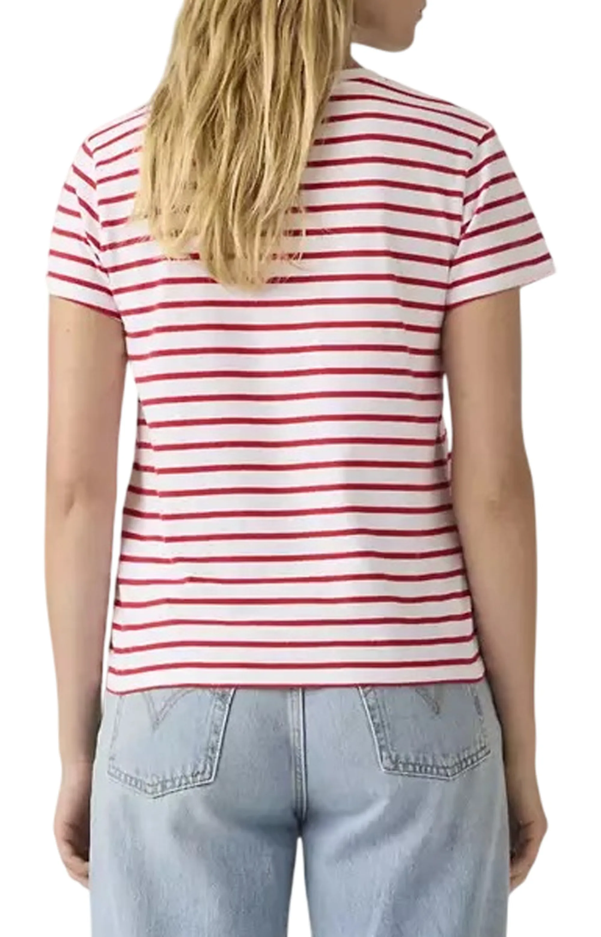 Levi'S T-Shirt Perfect Tee Rosso 391850417 176976