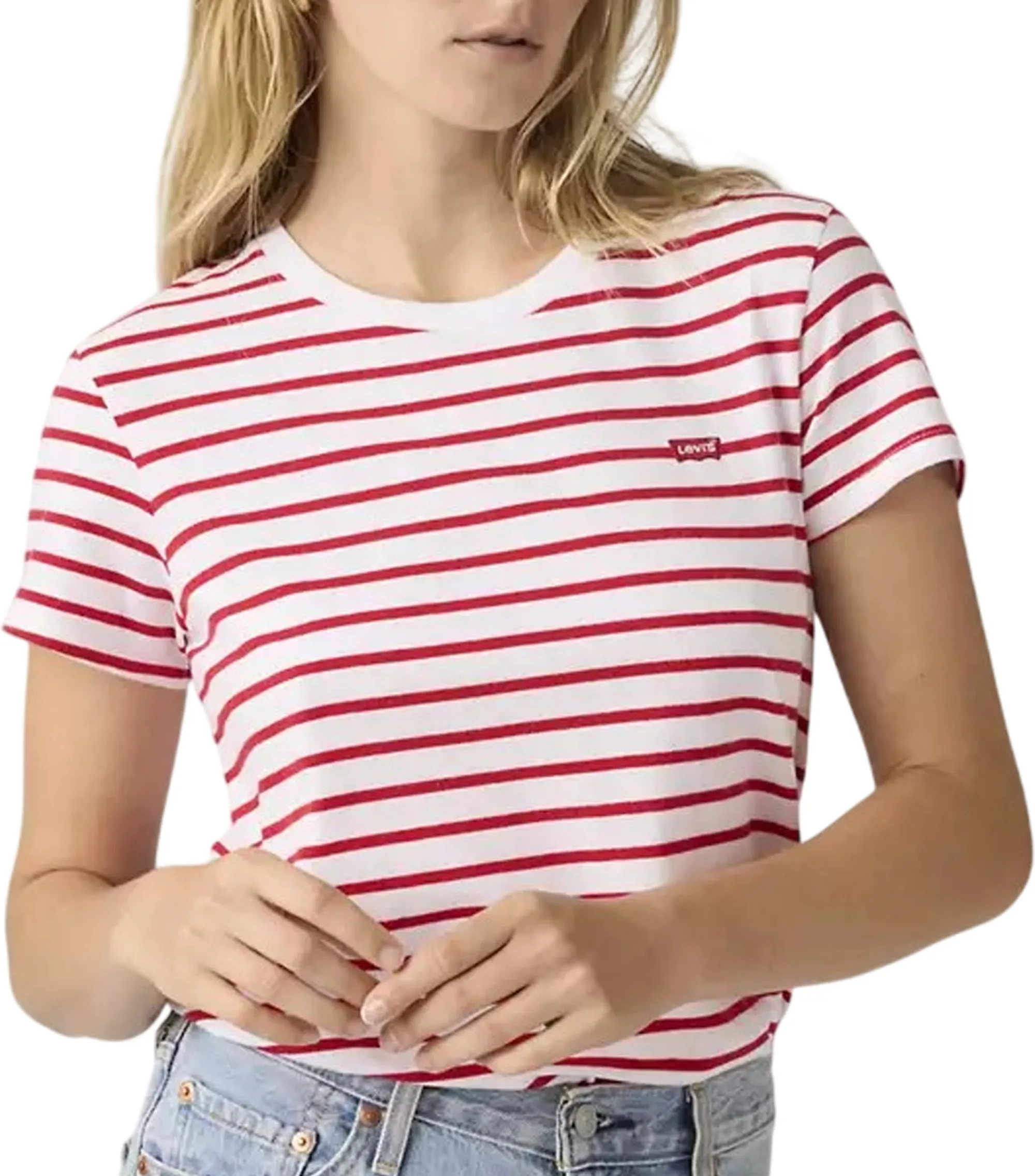 Levi'S T-Shirt Perfect Tee Rosso 391850417 176977