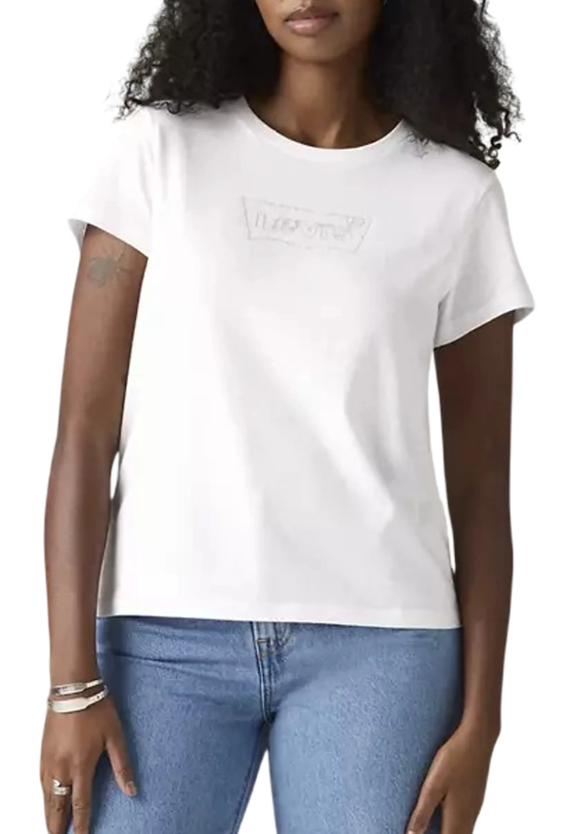 Levi'S T-Shirt The Perfecft Bianco 173693271 176469