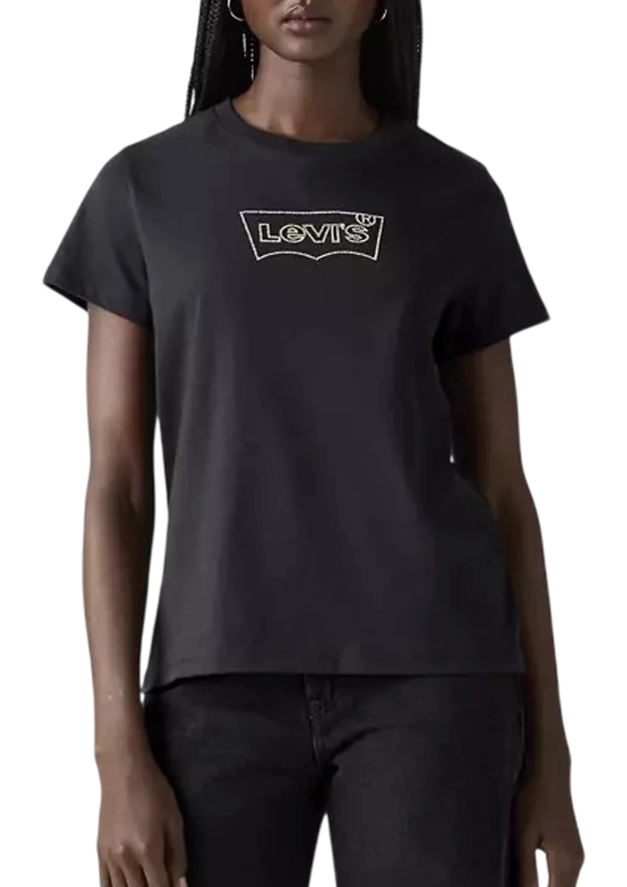 Levi'S T-Shirt The Perfect Nero 173693272 176465