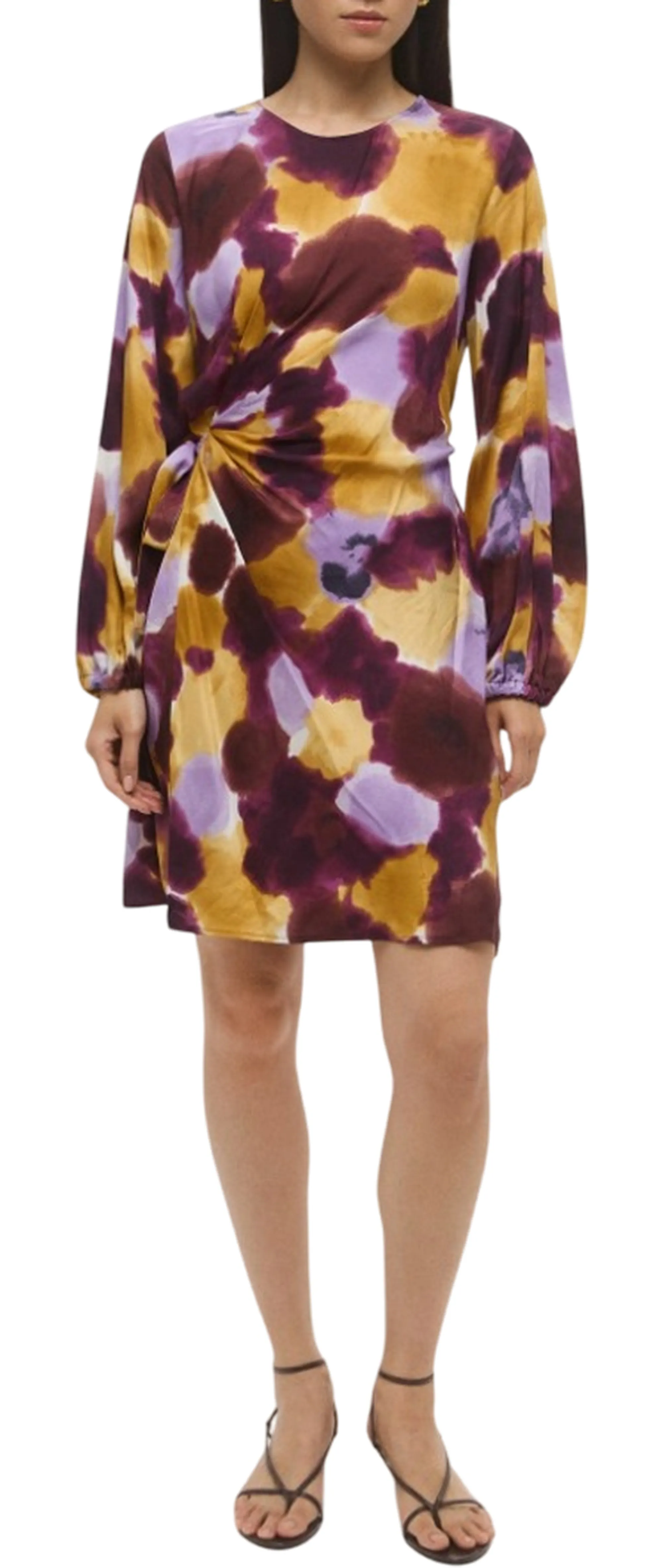 Linea Emme Marella B'Delfi Dress ' Ocher 2525226131 167011