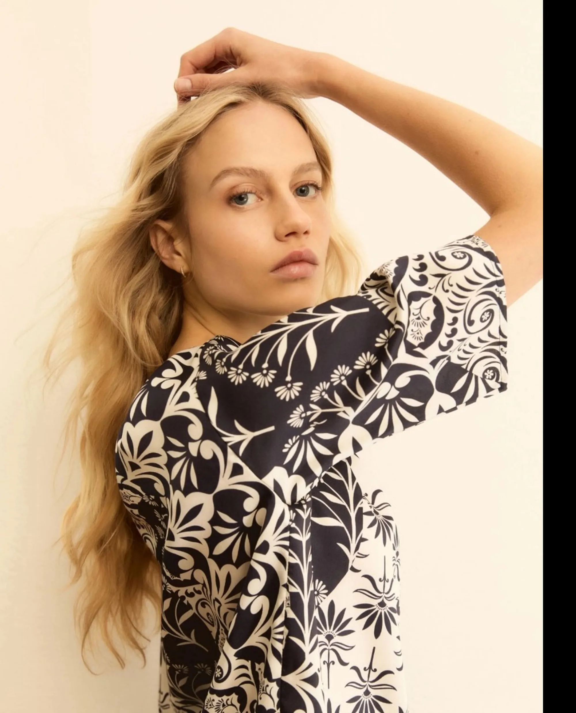 Linea Emme Marella Blusa Emmabano Blu 2615111192 183469
