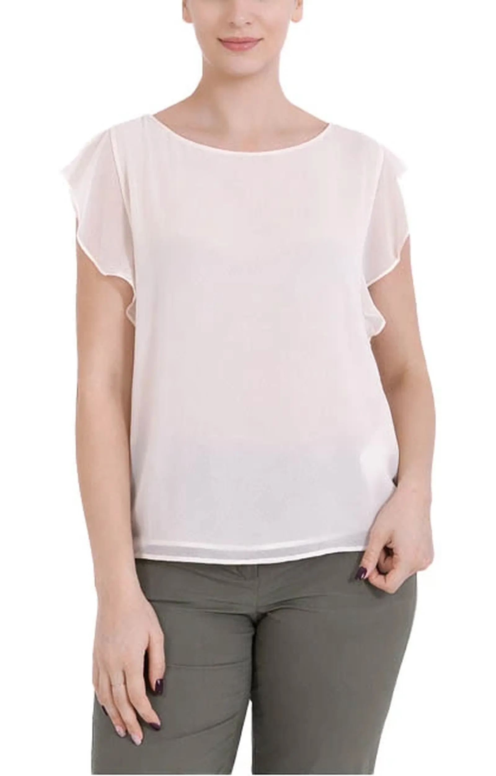 Linea Emme Marella Blusa Emmboa Bianco 2615161022 182411