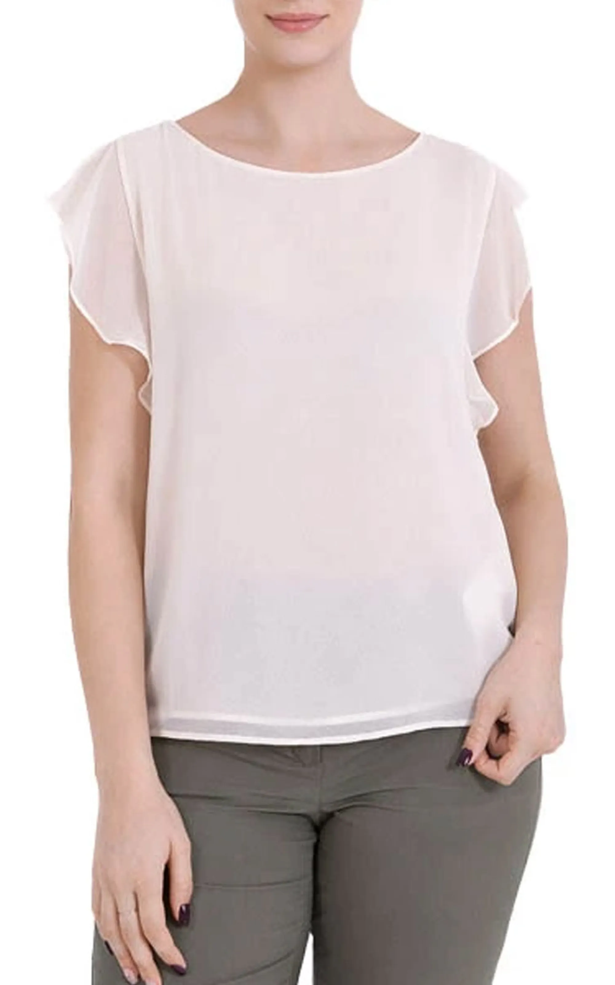 Linea Emme Marella Blusa Emmboa Bianco 2615161022 182595