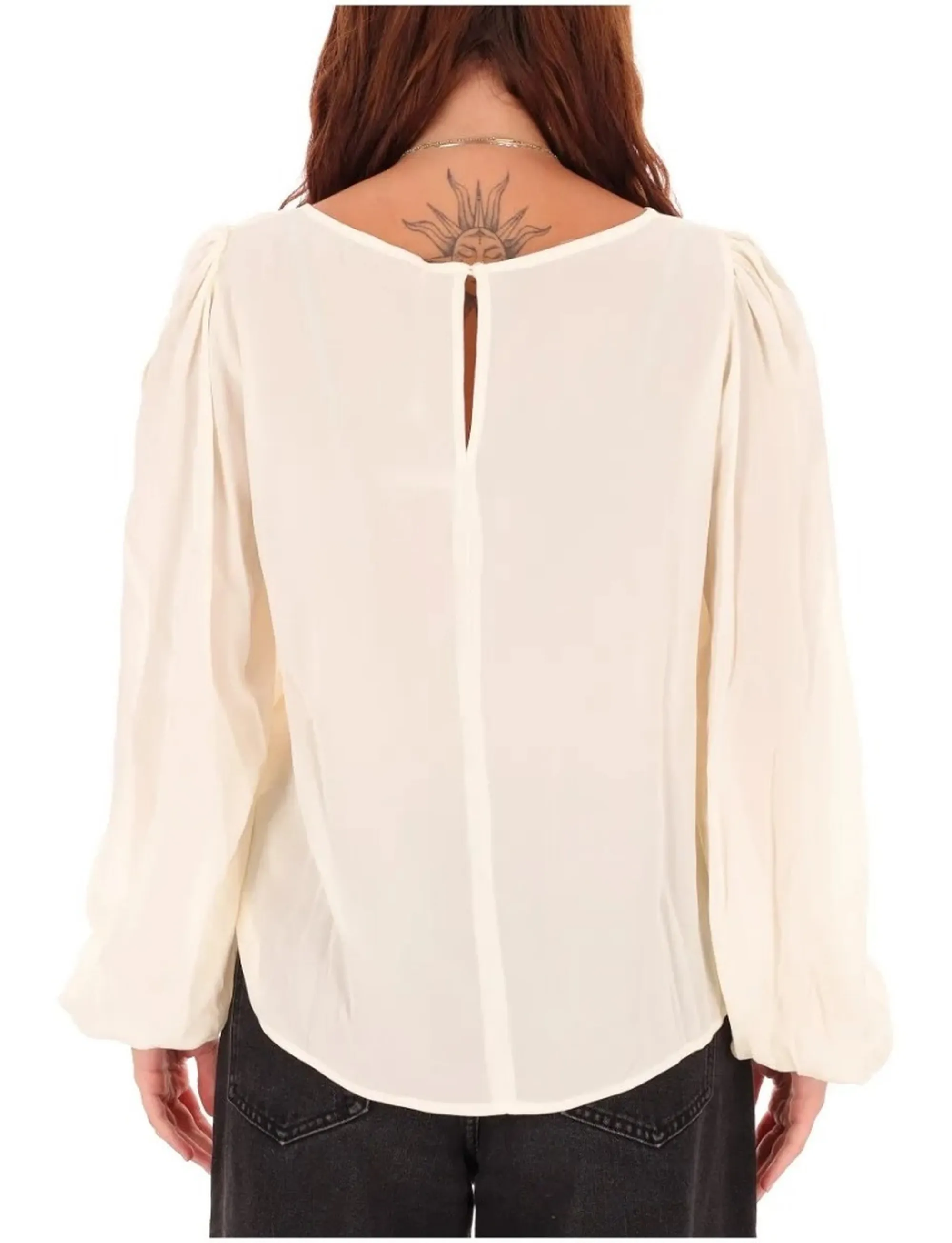 Linea Emme Marella Blusa Emmcanapa Avorio 2625116111 201106