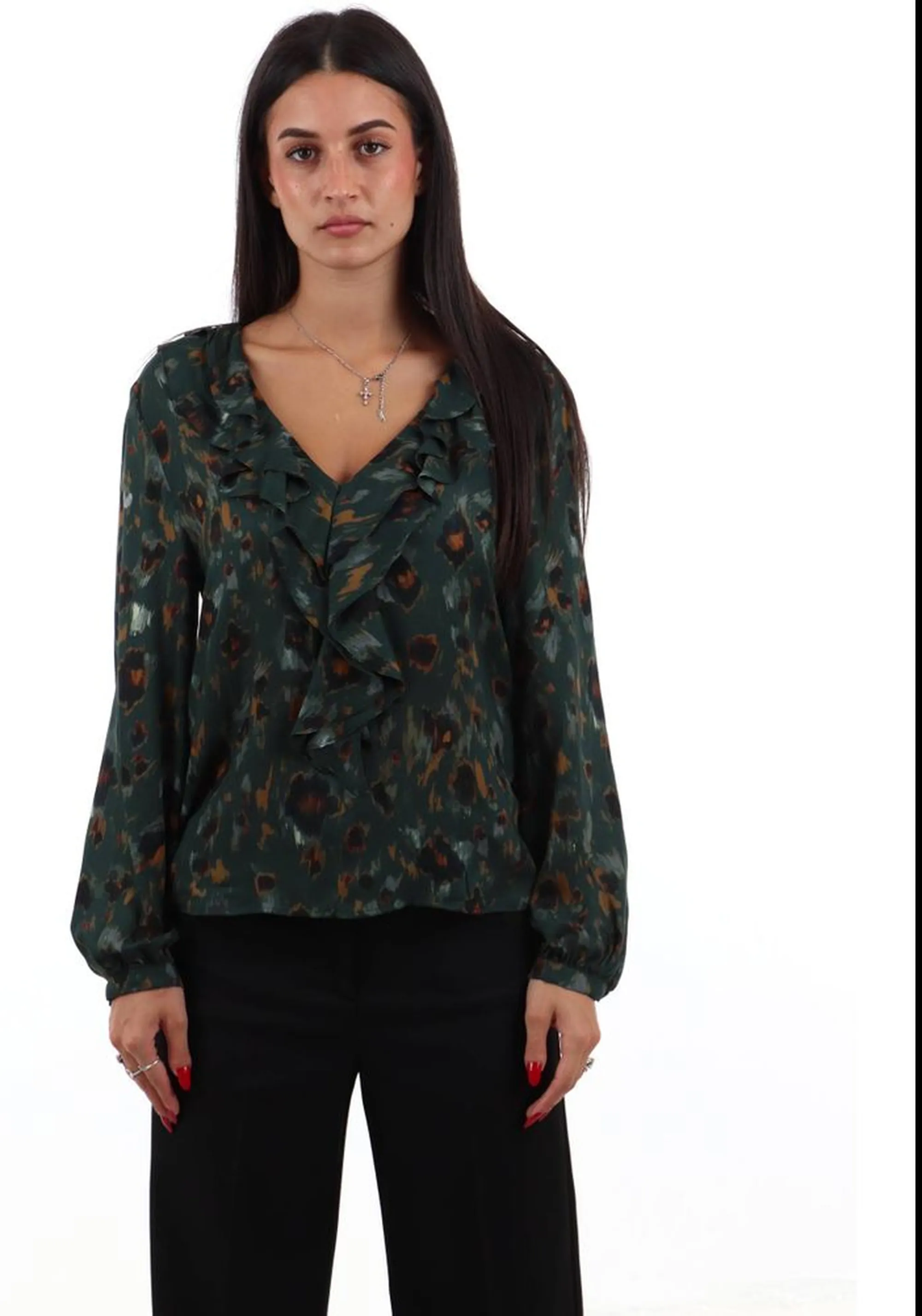 Linea Emme Marella B'Emmdonare Blouse ' Green 2625116211 198265
