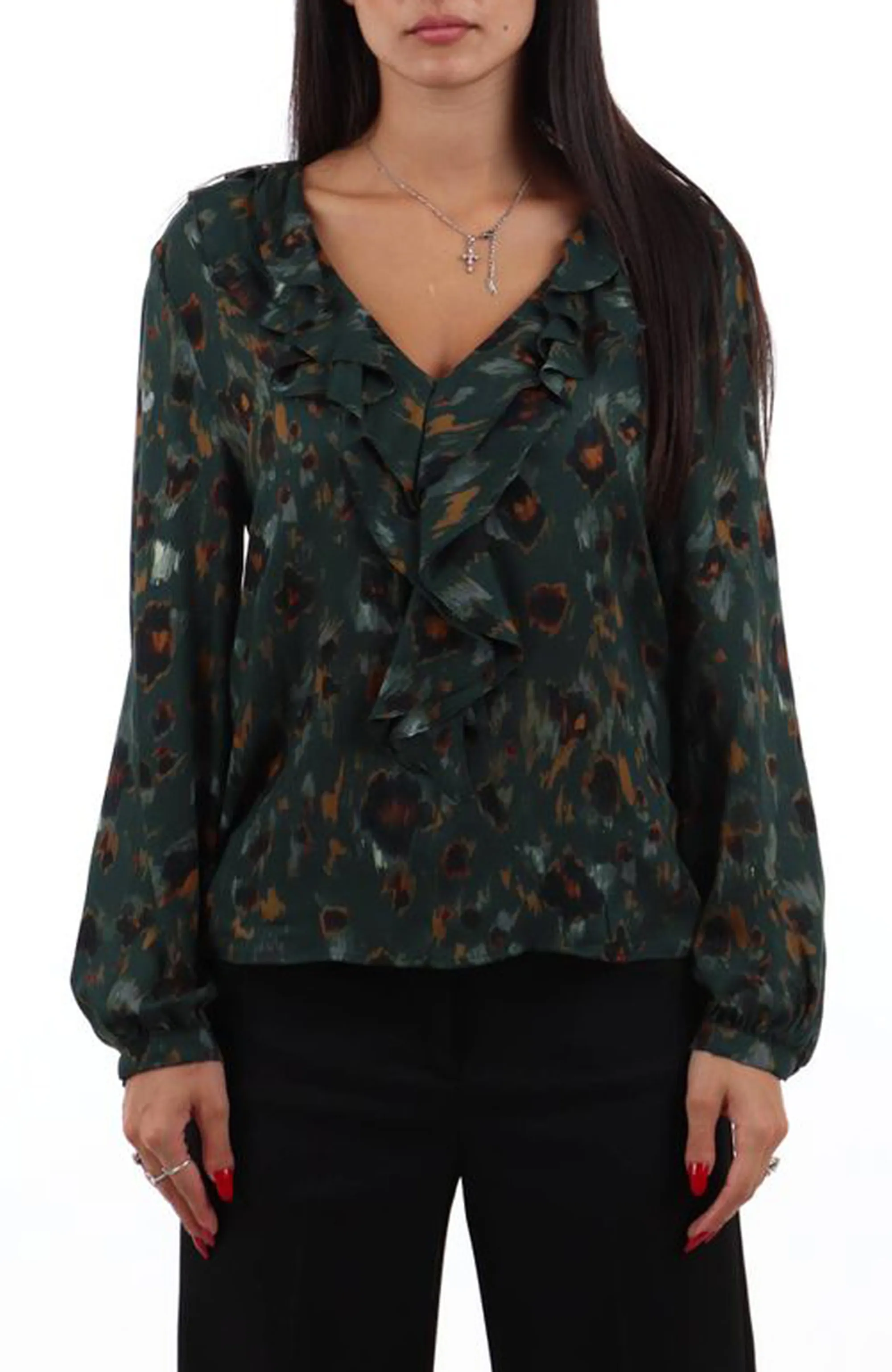 Linea Emme Marella B'Emmdonare Blouse ' Green 2625116211 199192