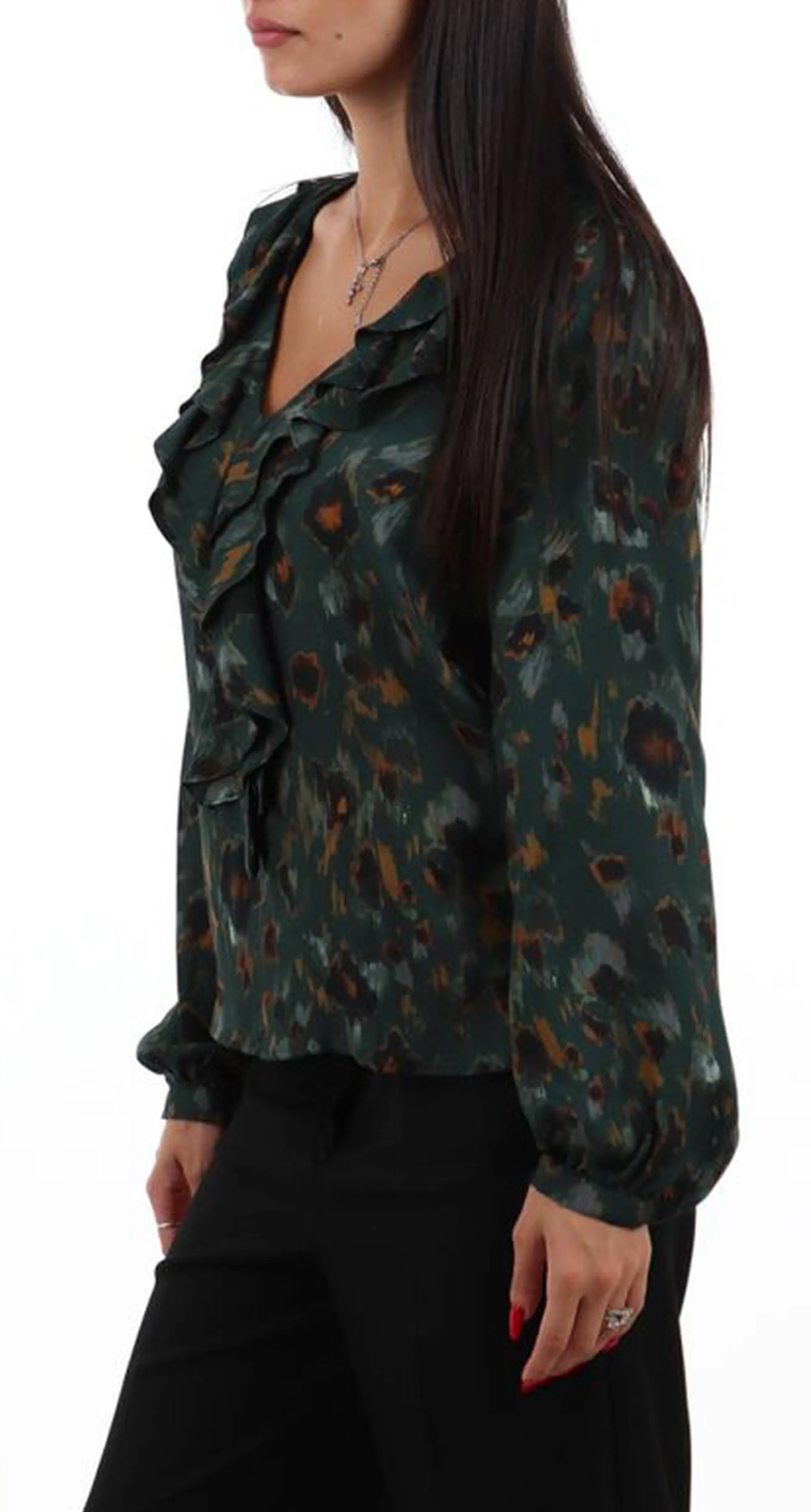 Linea Emme Marella B'Emmdonare Blouse ' Green 2625116211 199193