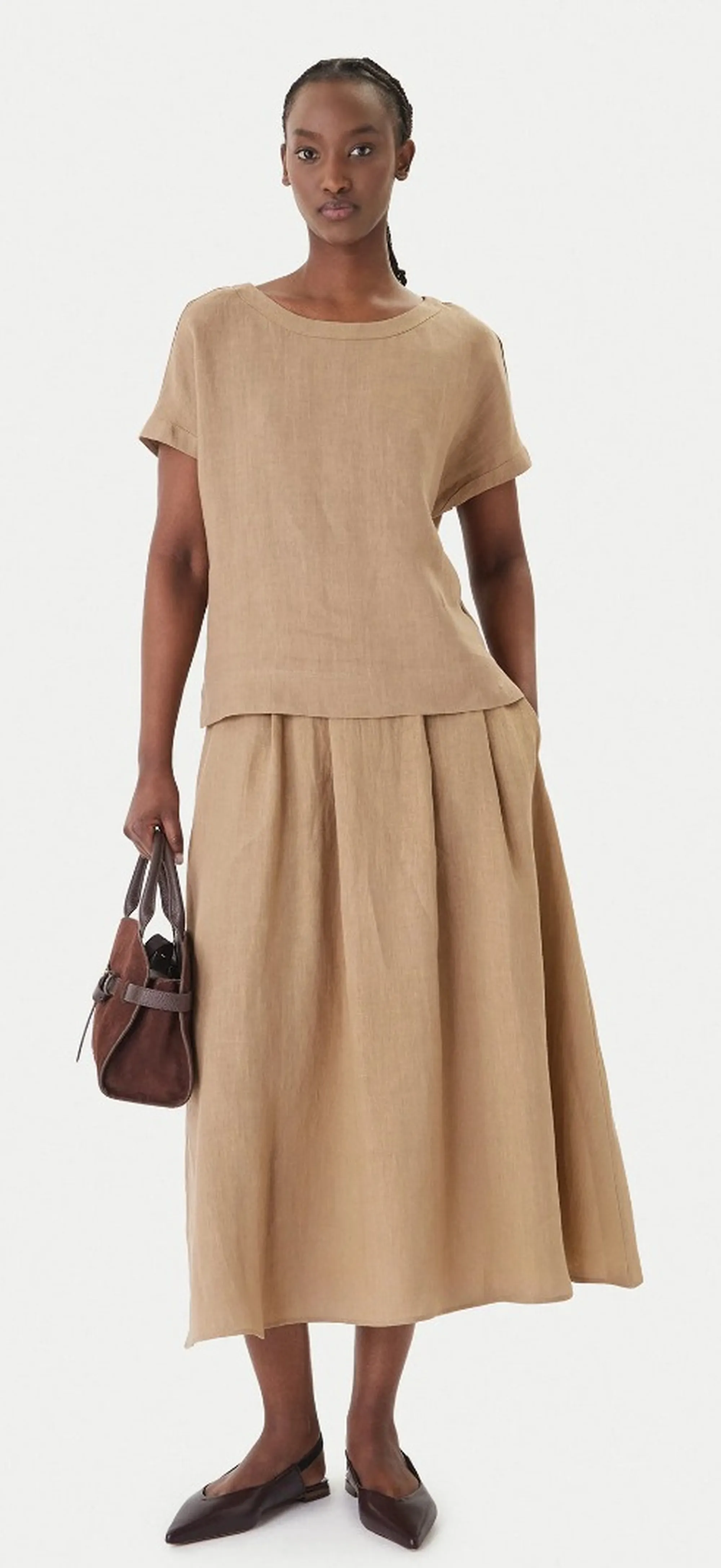 Linea Emme Marella Blusa Emmgeyser Ecru 2615111132 175230