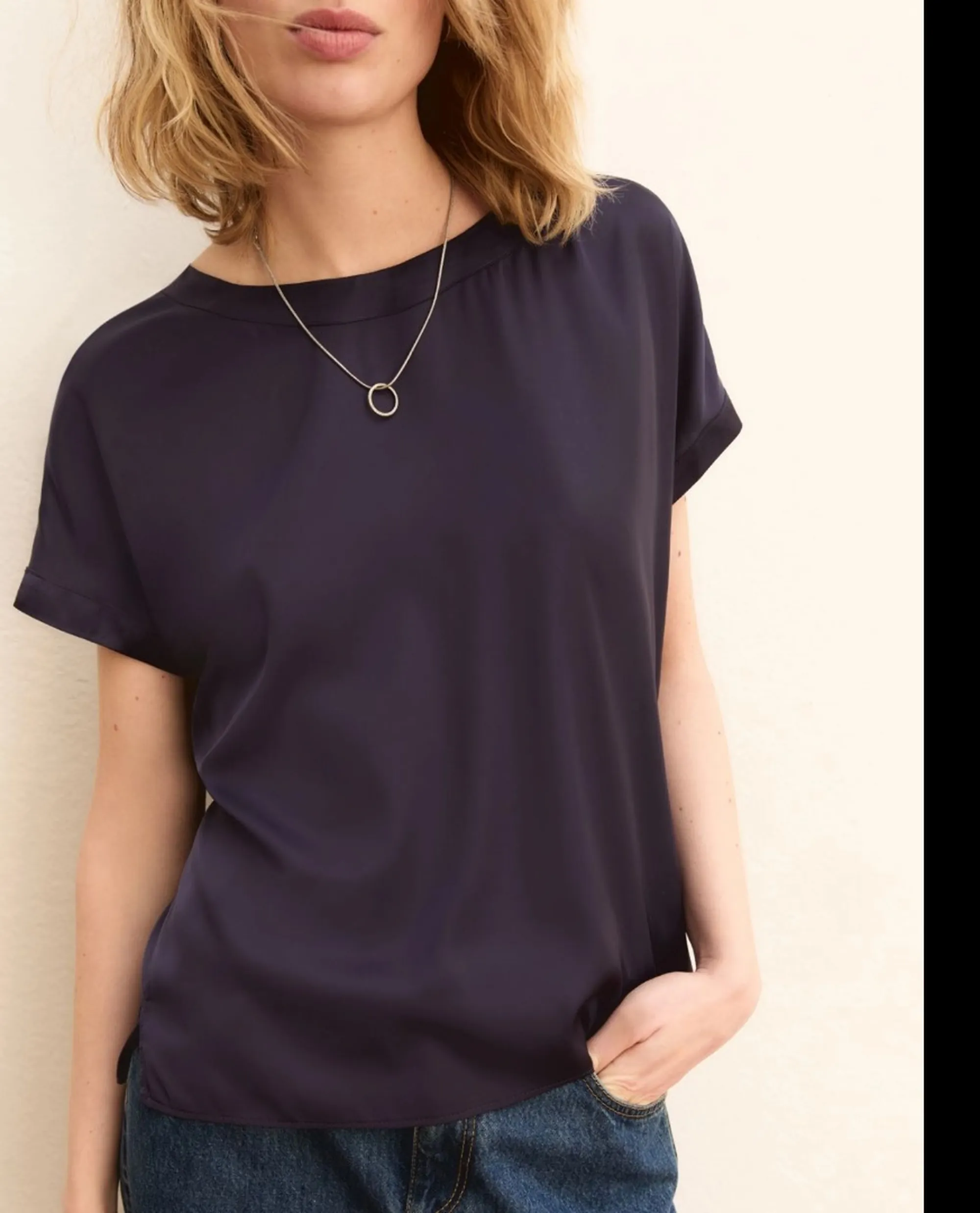 Linea Emme Marella Blusa Emmramo Blu 2615111031 175210