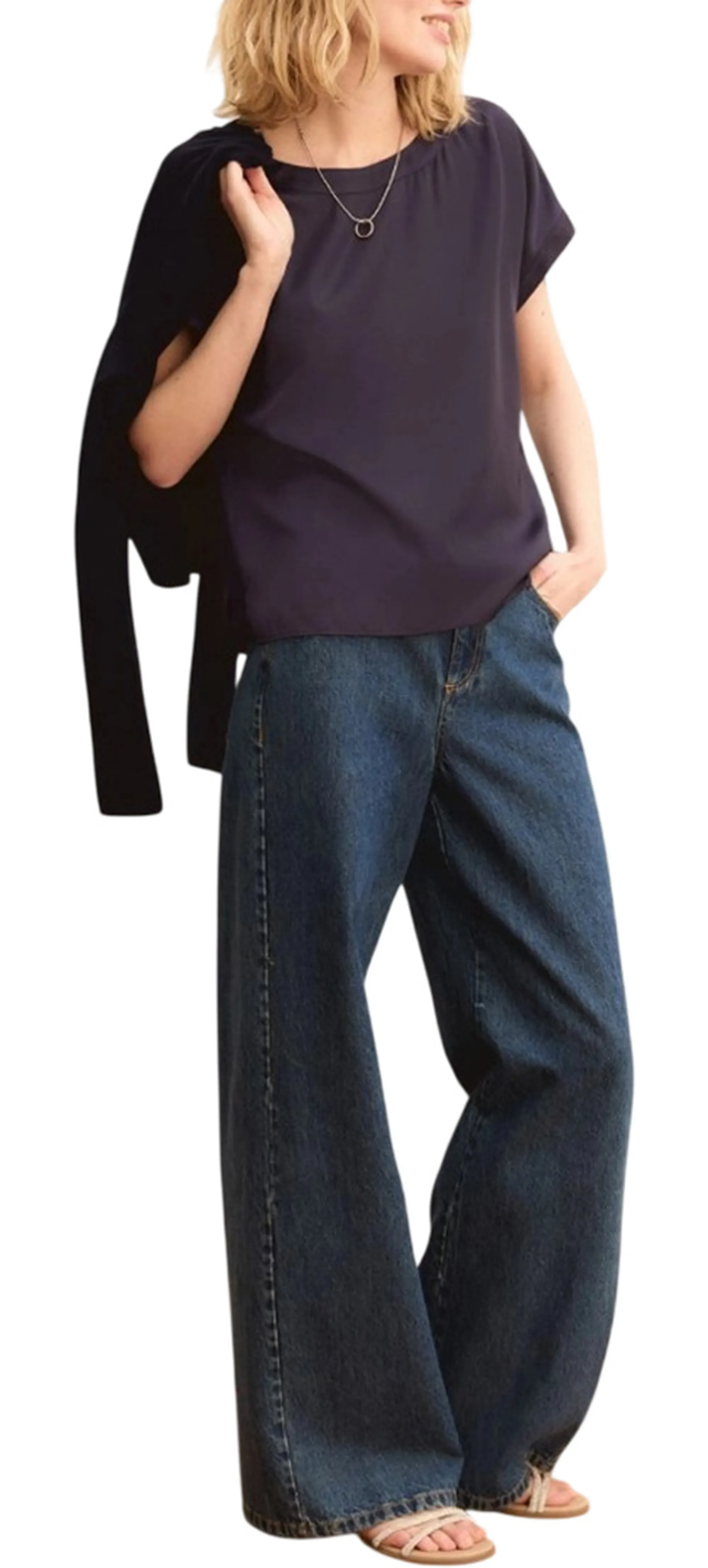 Linea Emme Marella B'Blouse Emmramo ' Blu 2615111031 177236