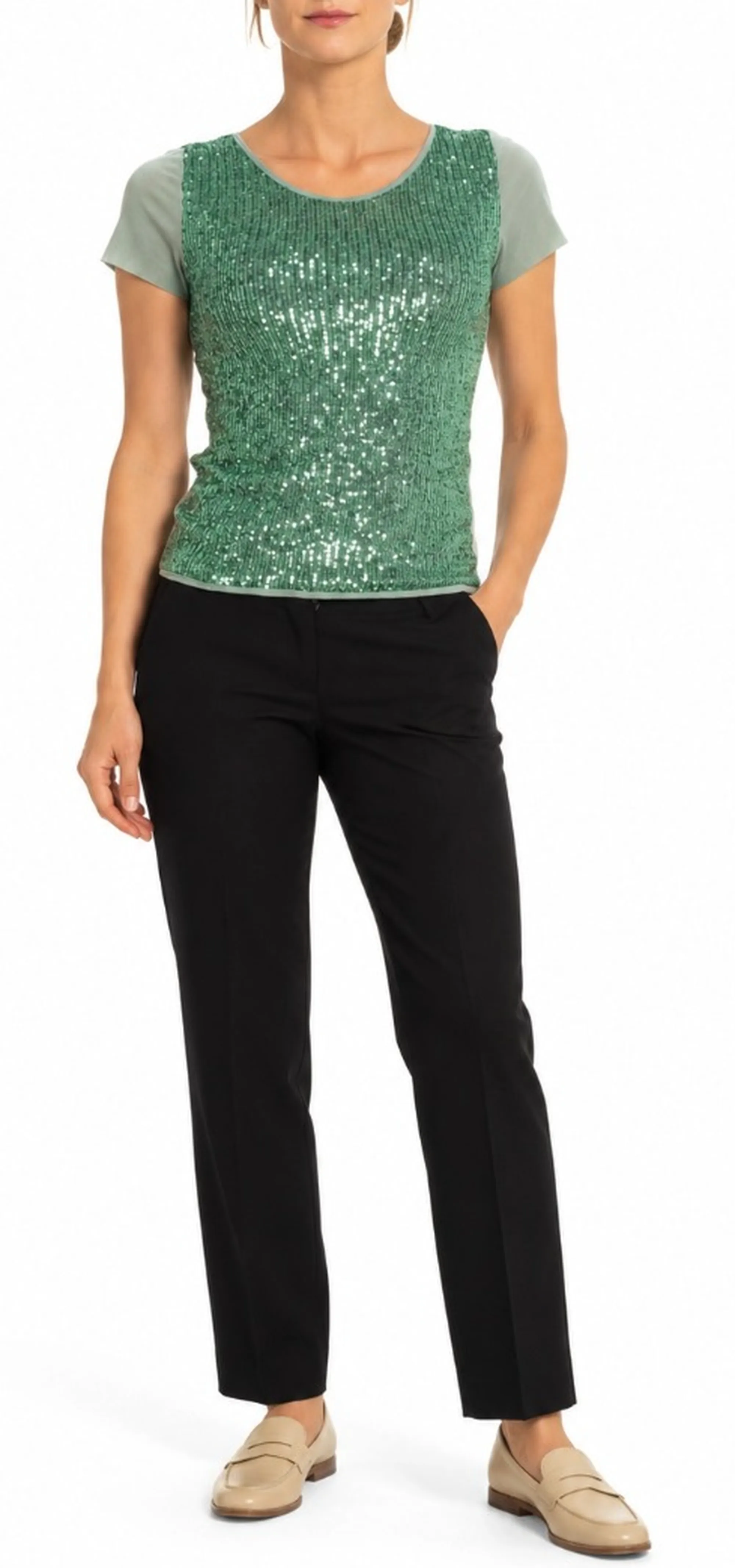 Linea Emme Marella Blusa Sifone Verde 59710405 198378