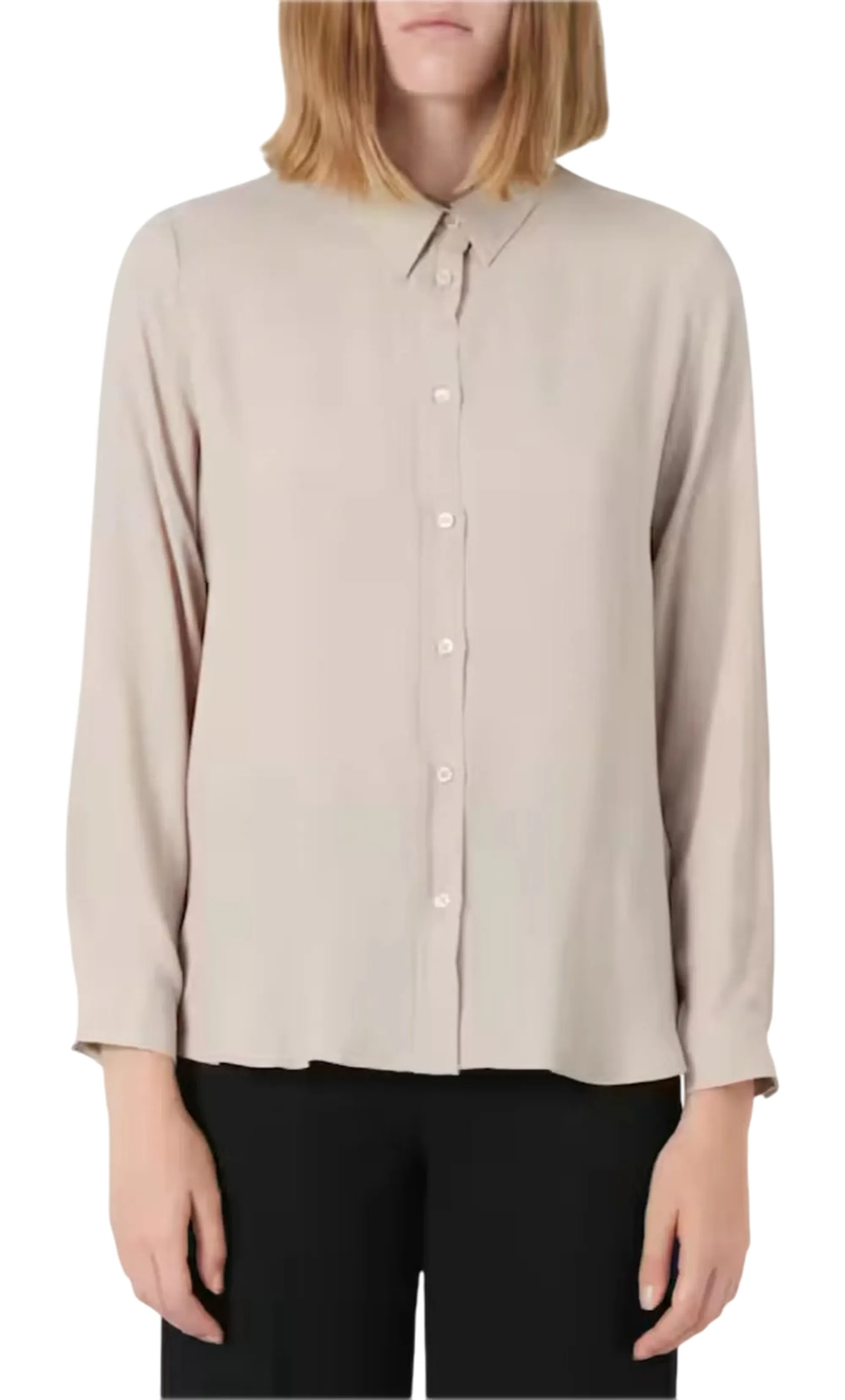 Linea Emme Marella Camicia Carice Tortora 2525116061 167070