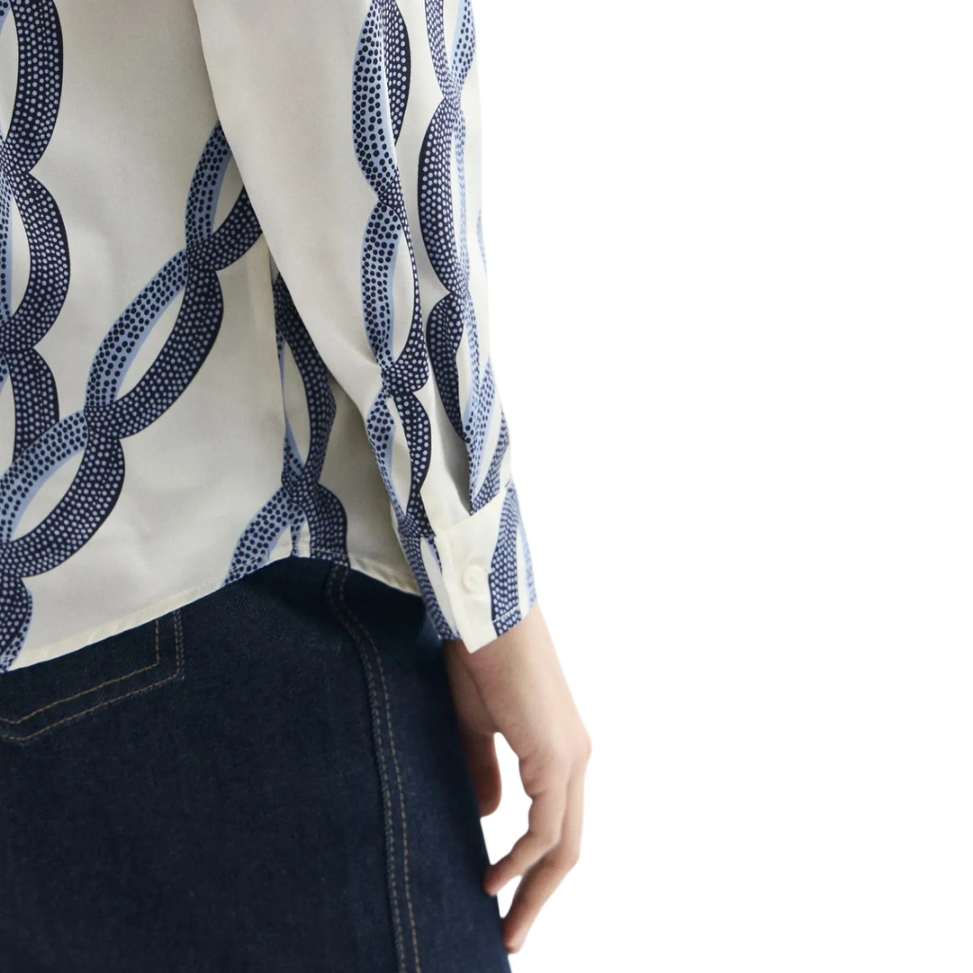 Linea Emme Marella B'Emmangel Shirt ' White 2615111191 182353