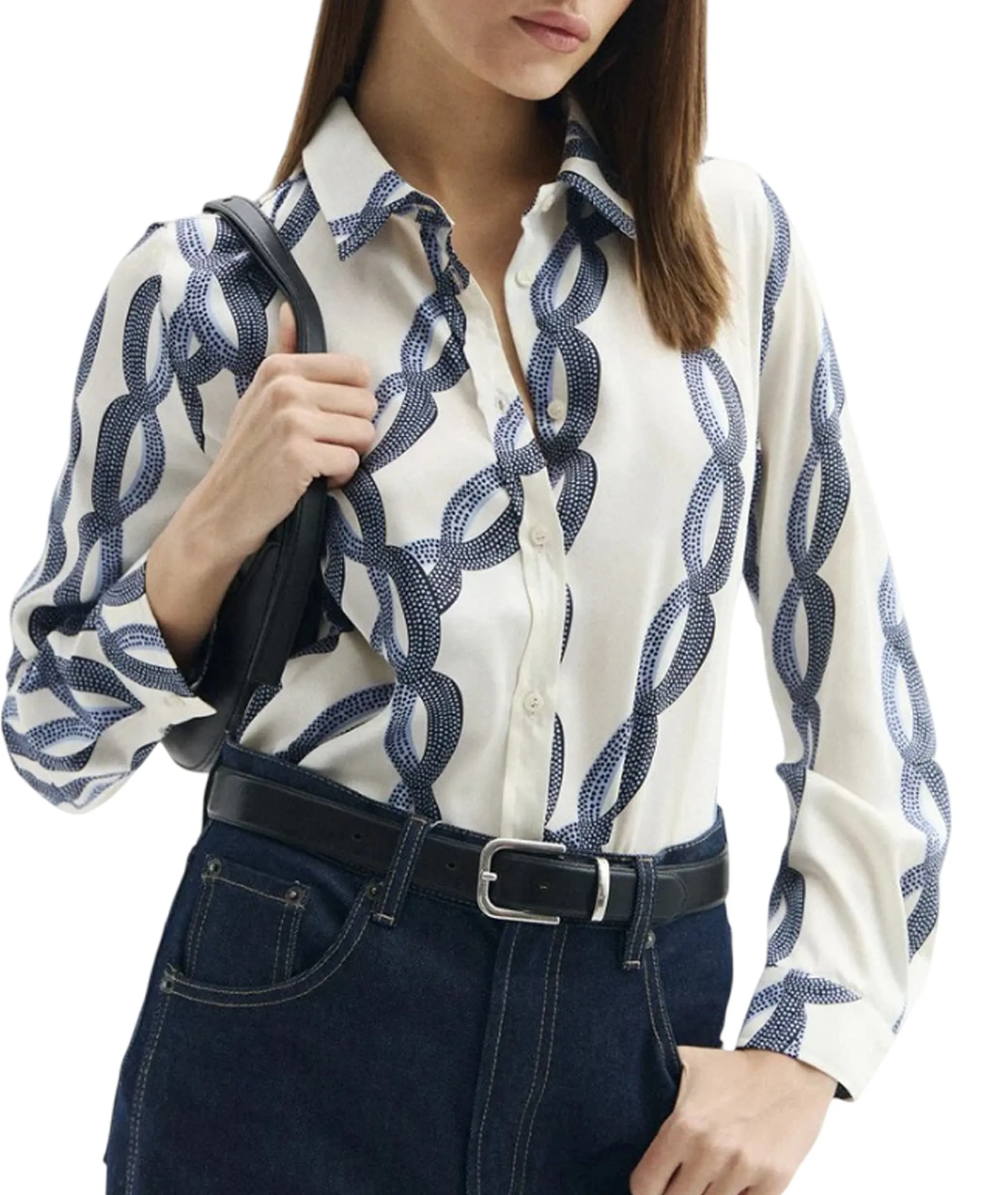 Linea Emme Marella B'Emmangel Shirt ' White 2615111191 182355