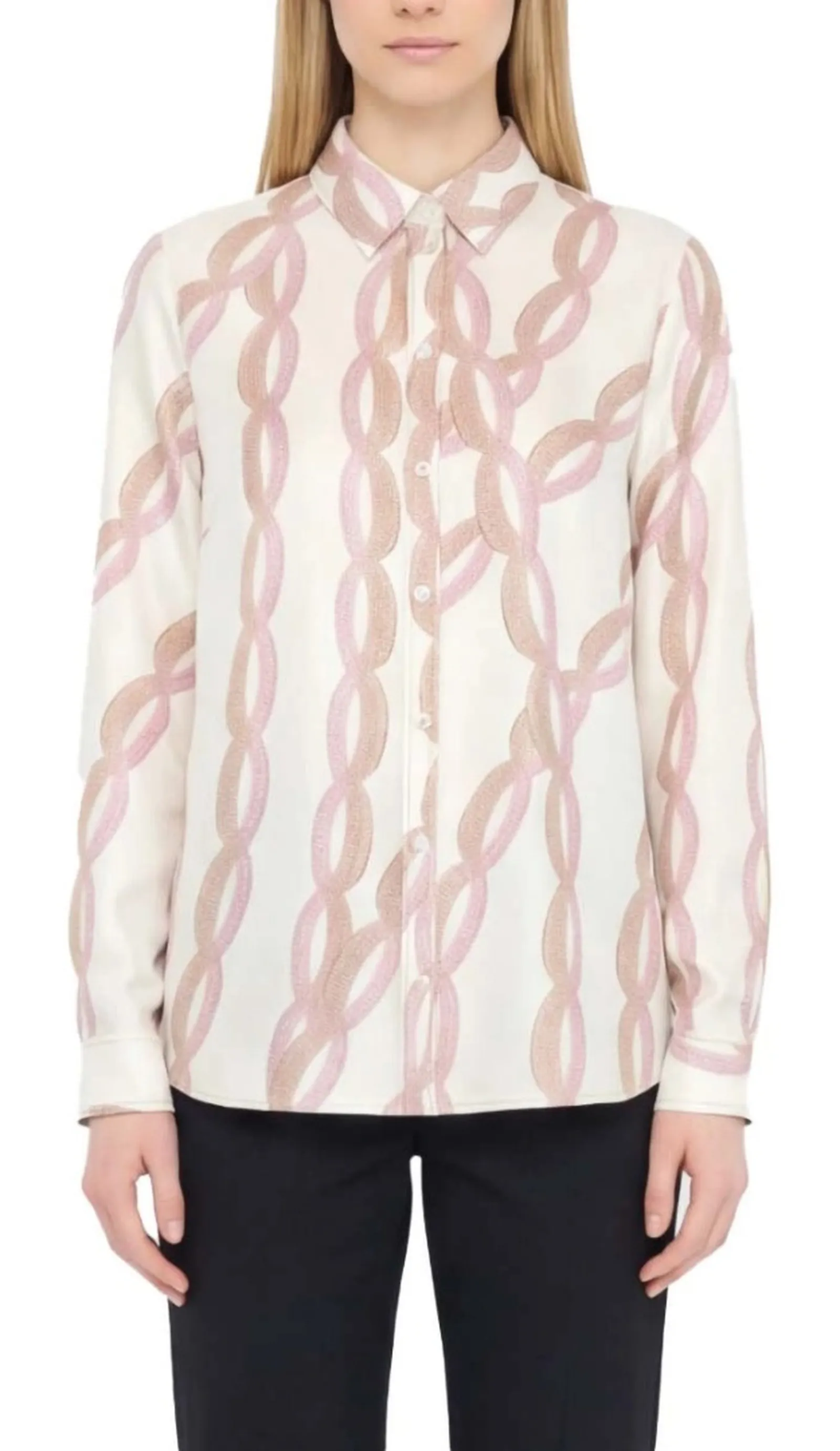 Linea Emme Marella Camicia Emmangel Panna 2615111191 174940