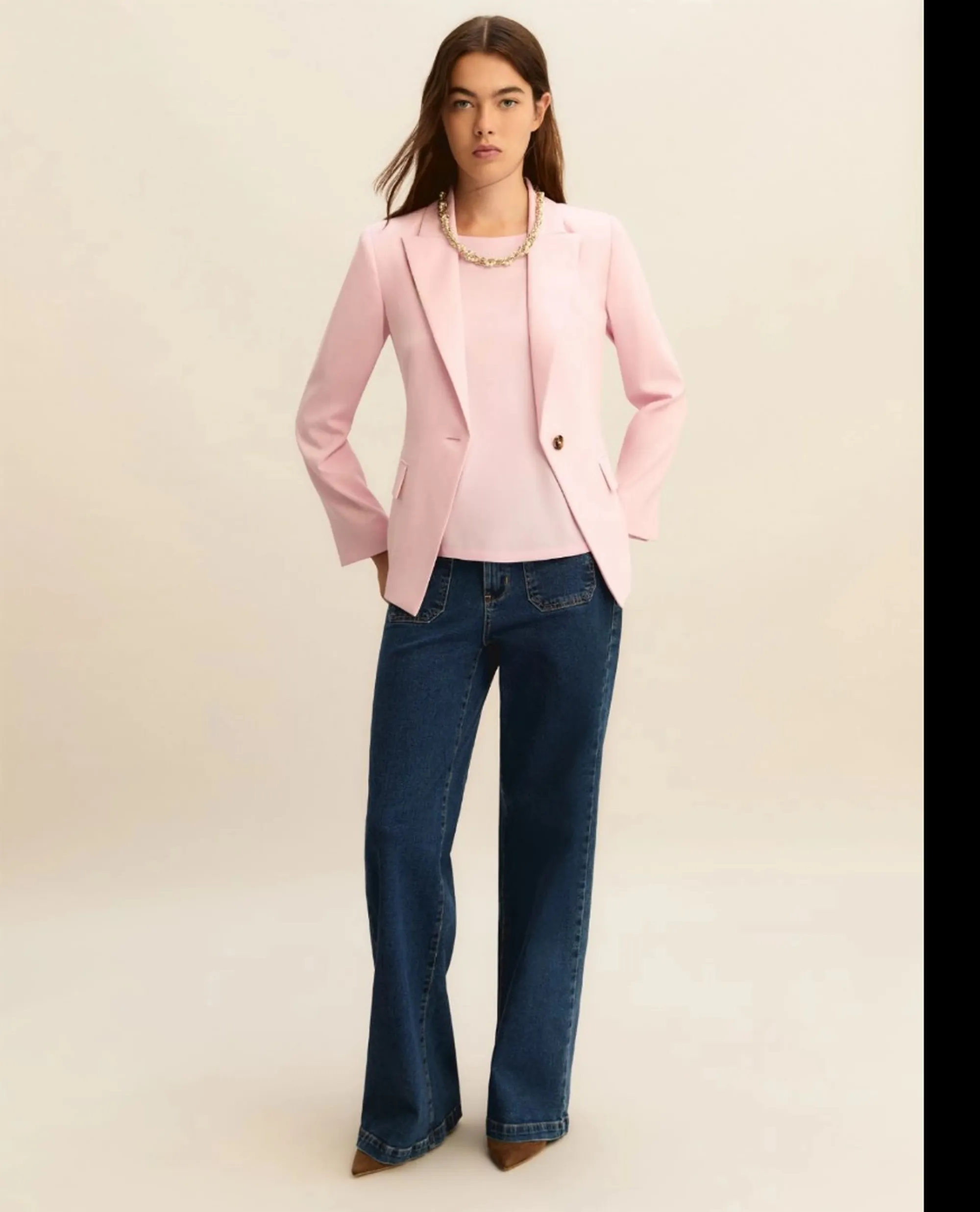 Linea Emme Marella Camicia Emmcartone Rosa 2615111021 174912