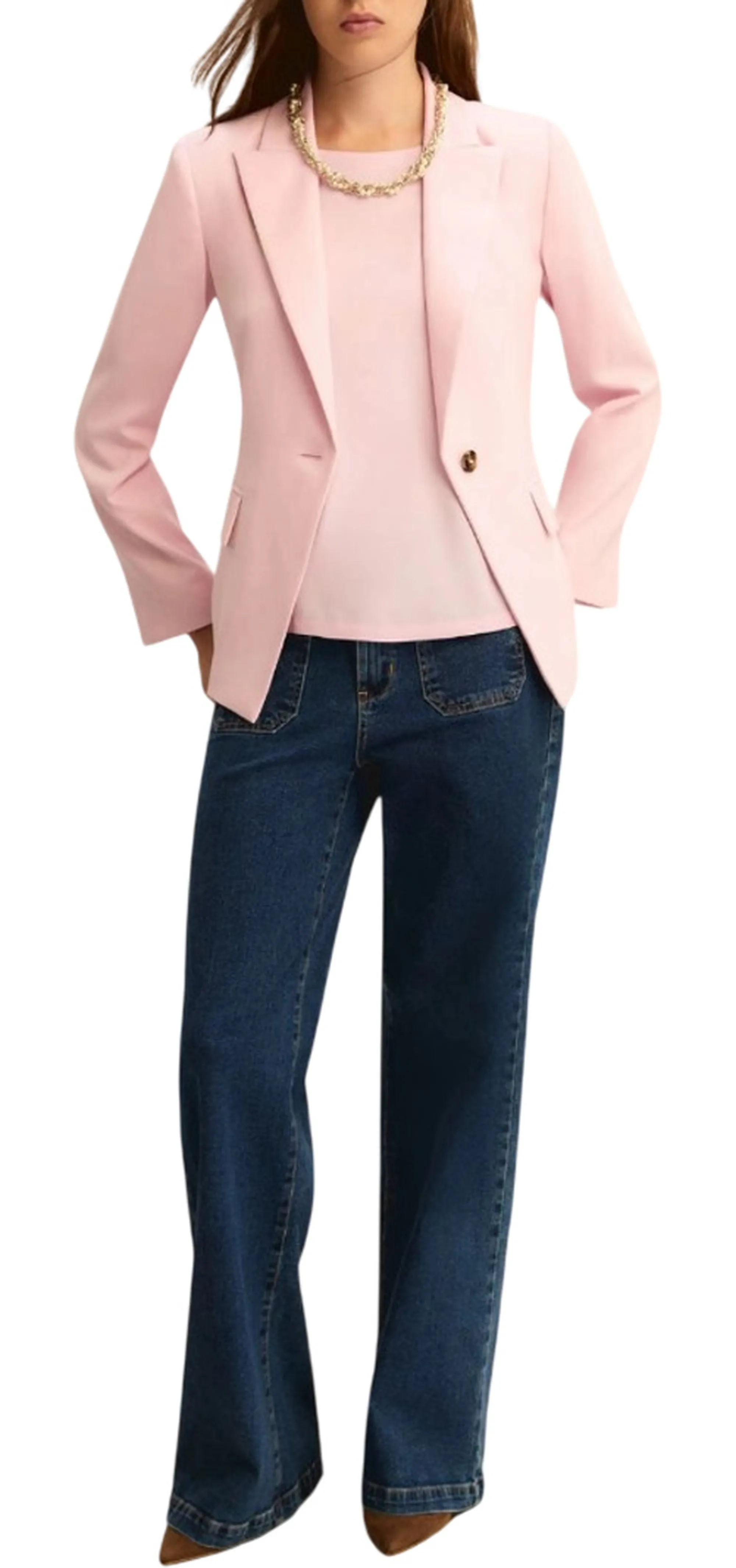 Linea Emme Marella B'Emmcartone Shirt ' Rosa 2615111021 177252