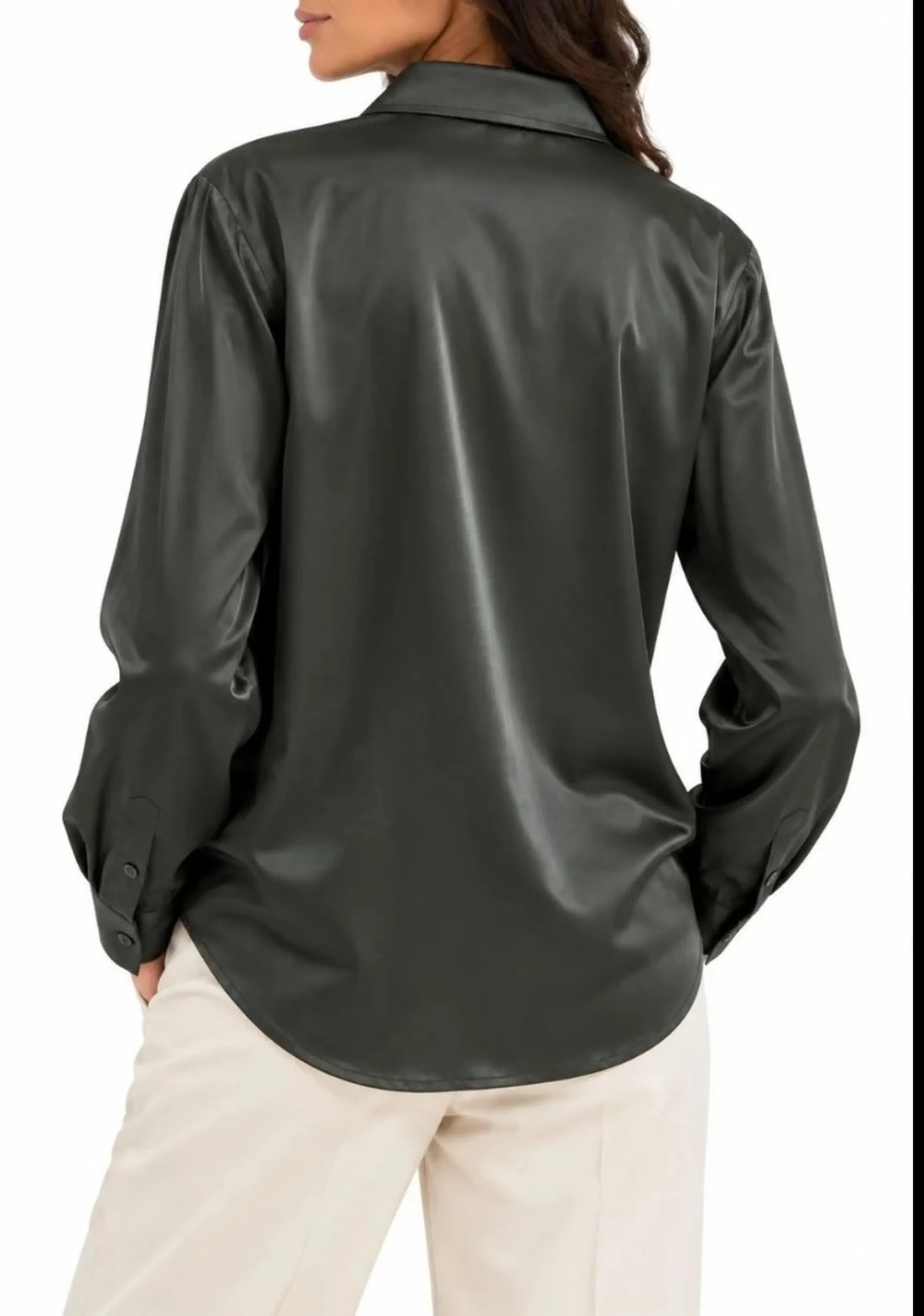 Linea Emme Marella B'Emmedro Shirt ' Forest Green 2625116081 196681