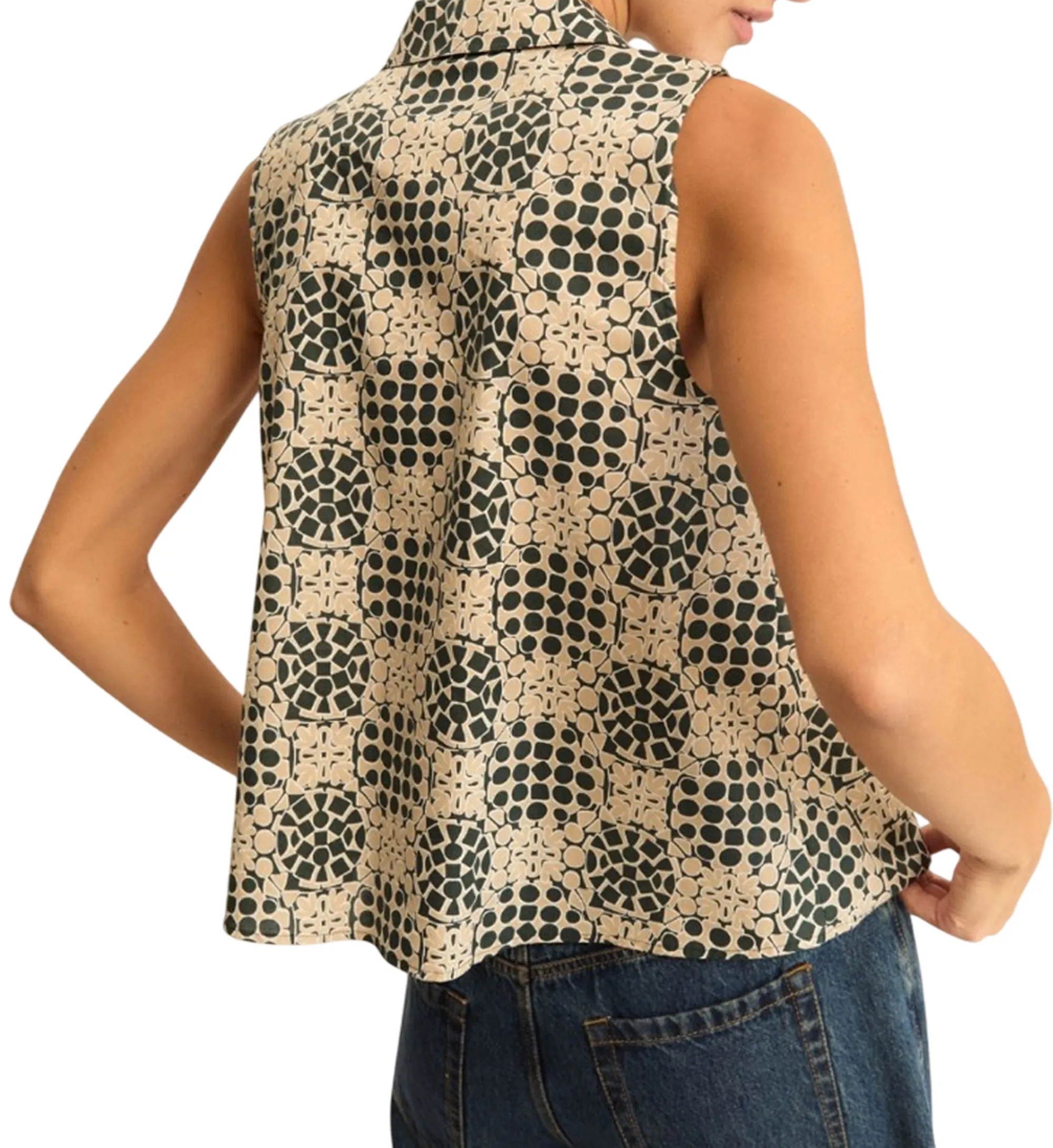 Linea Emme Marella B'Emmodino Shirt ' Dark Green 2615161052 182512