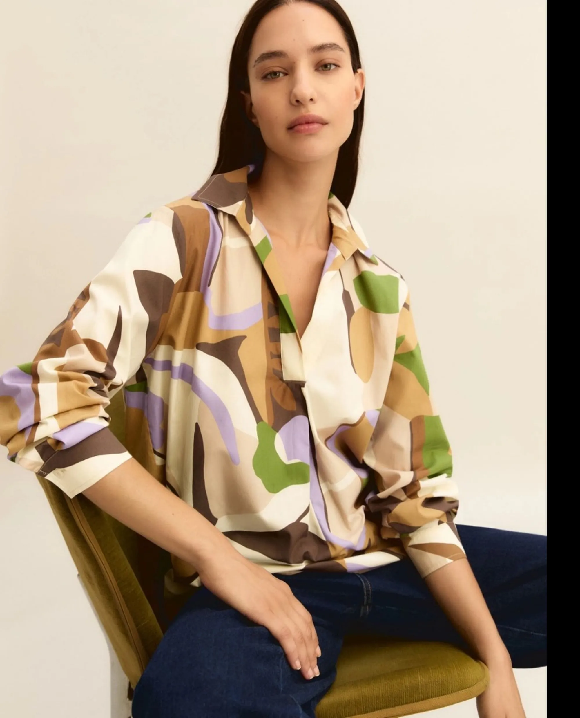 Linea Emme Marella Camicia Emmpontile Multicolor 2615111221 174956