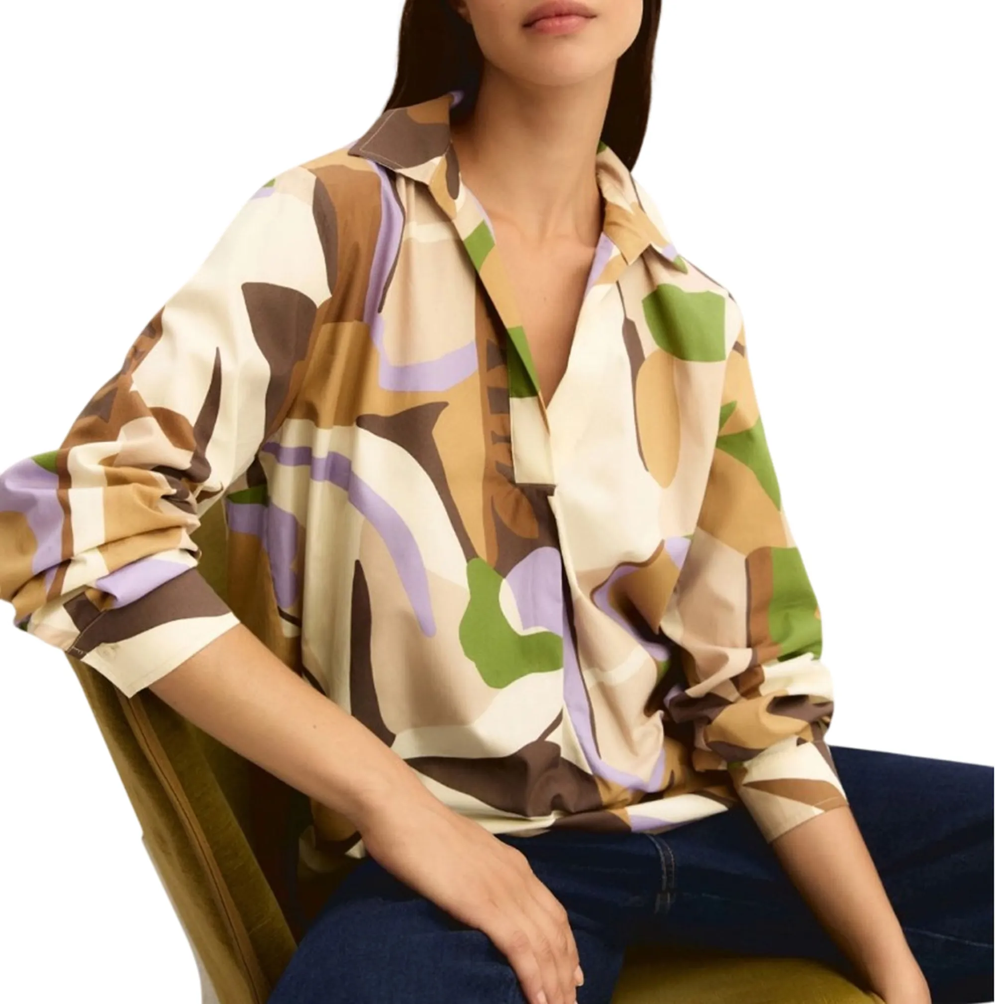 Linea Emme Marella B'Emmpontile Shirt ' Multicolor 2615111221 177211