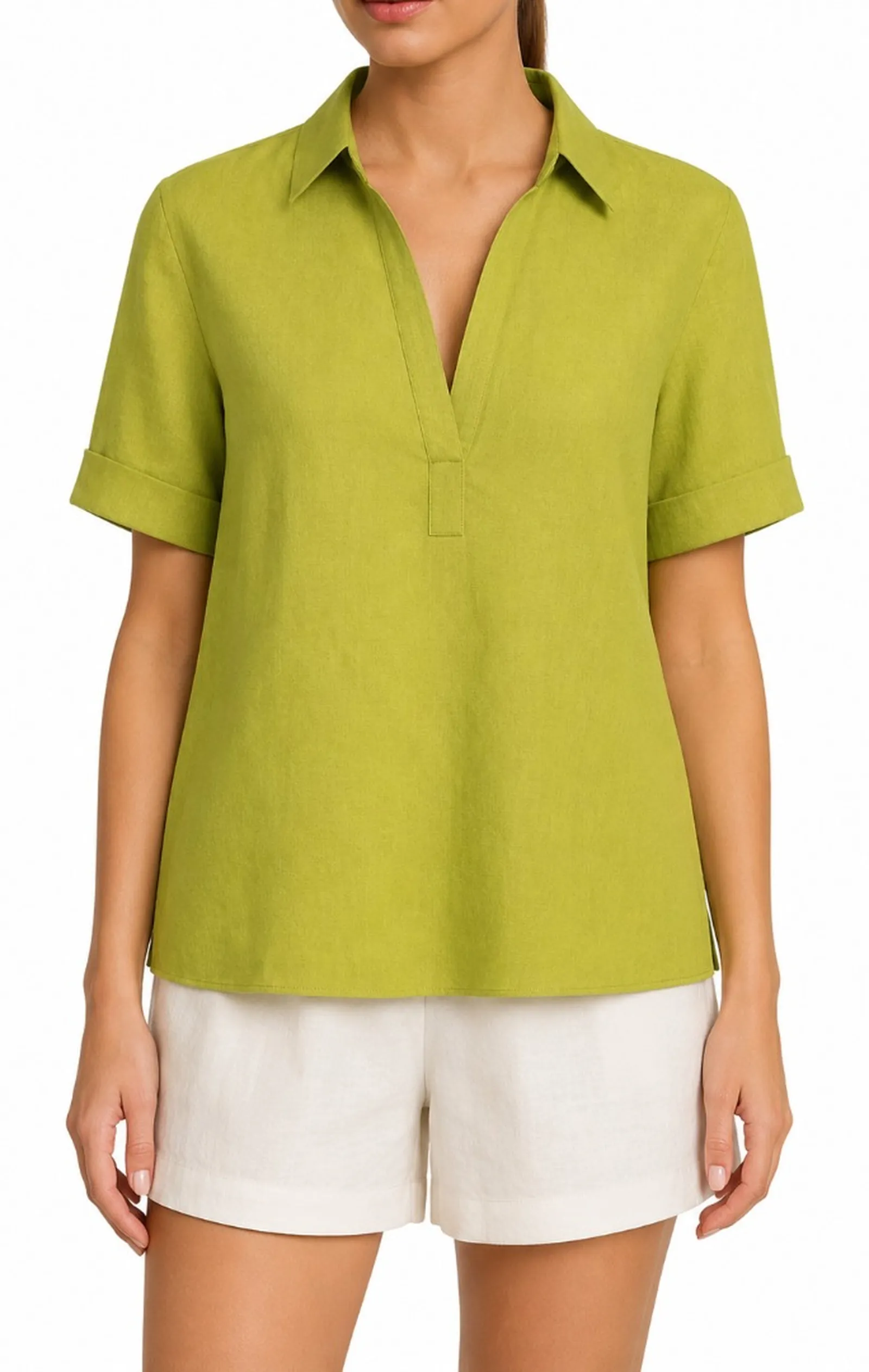 Linea Emme Marella Camicia Emmsante Verde 2615111202 184110