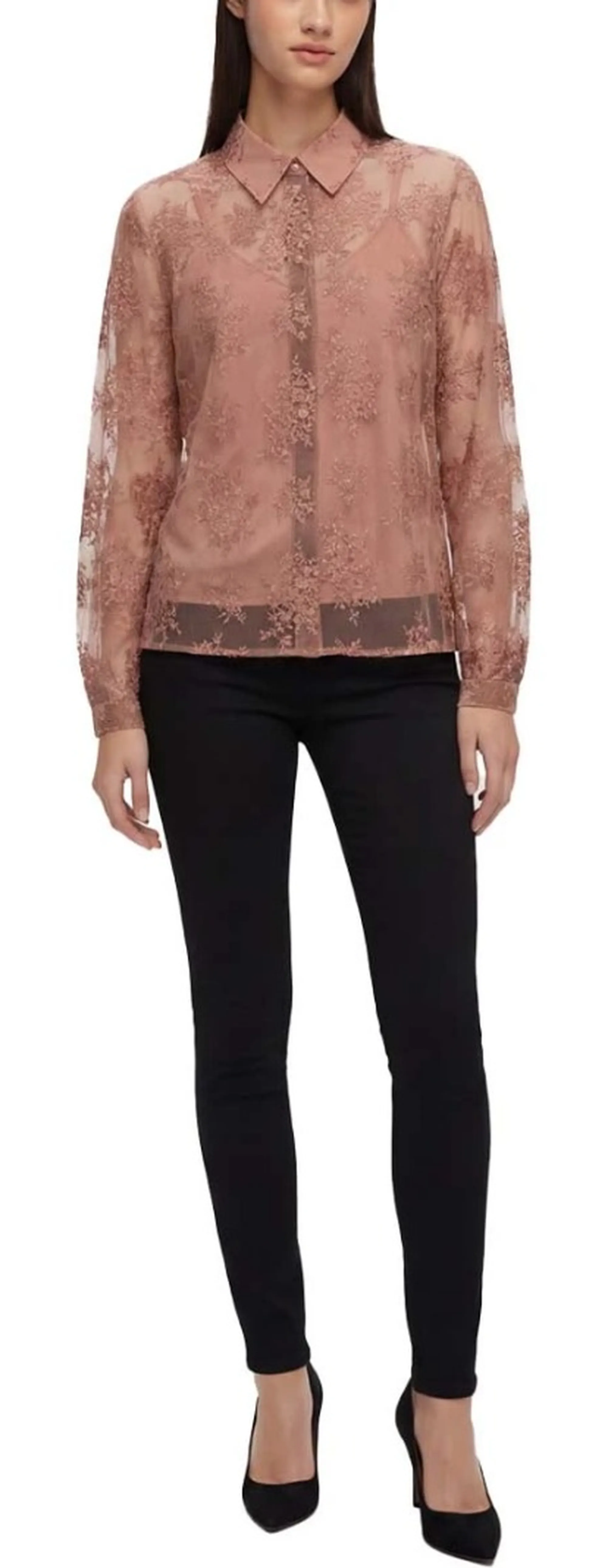 Linea Emme Marella Camicia Emmstrano Malva 2615951022 182389