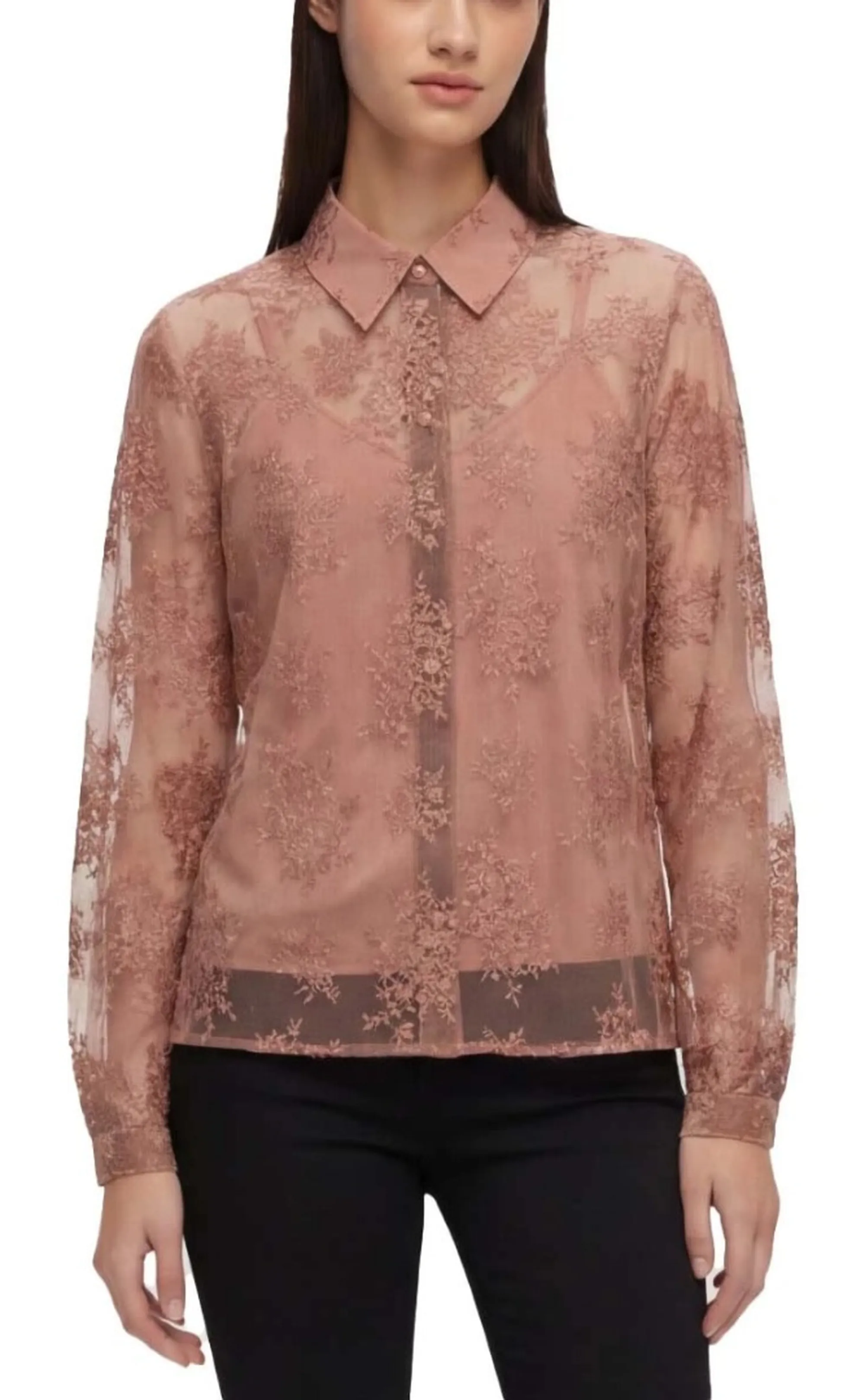 Linea Emme Marella Camicia Emmstrano Malva 2615951022 182392