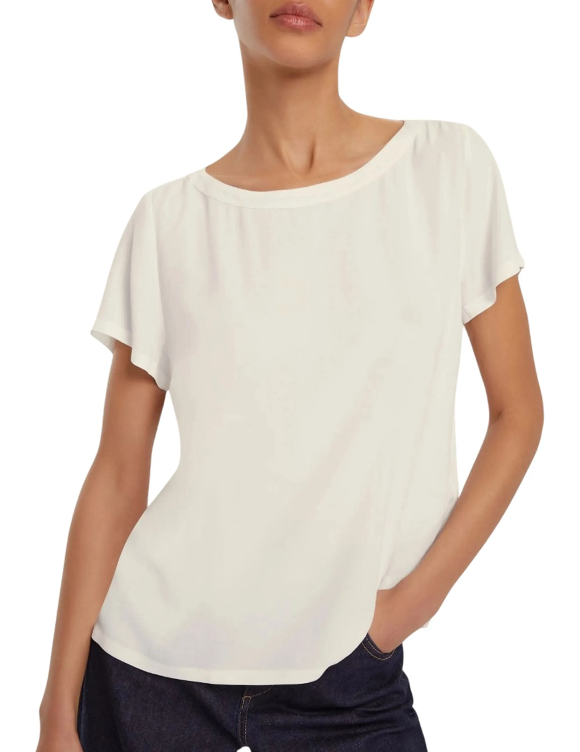 Linea Emme Marella B'Inn Shirt ' White 2525116071 163253