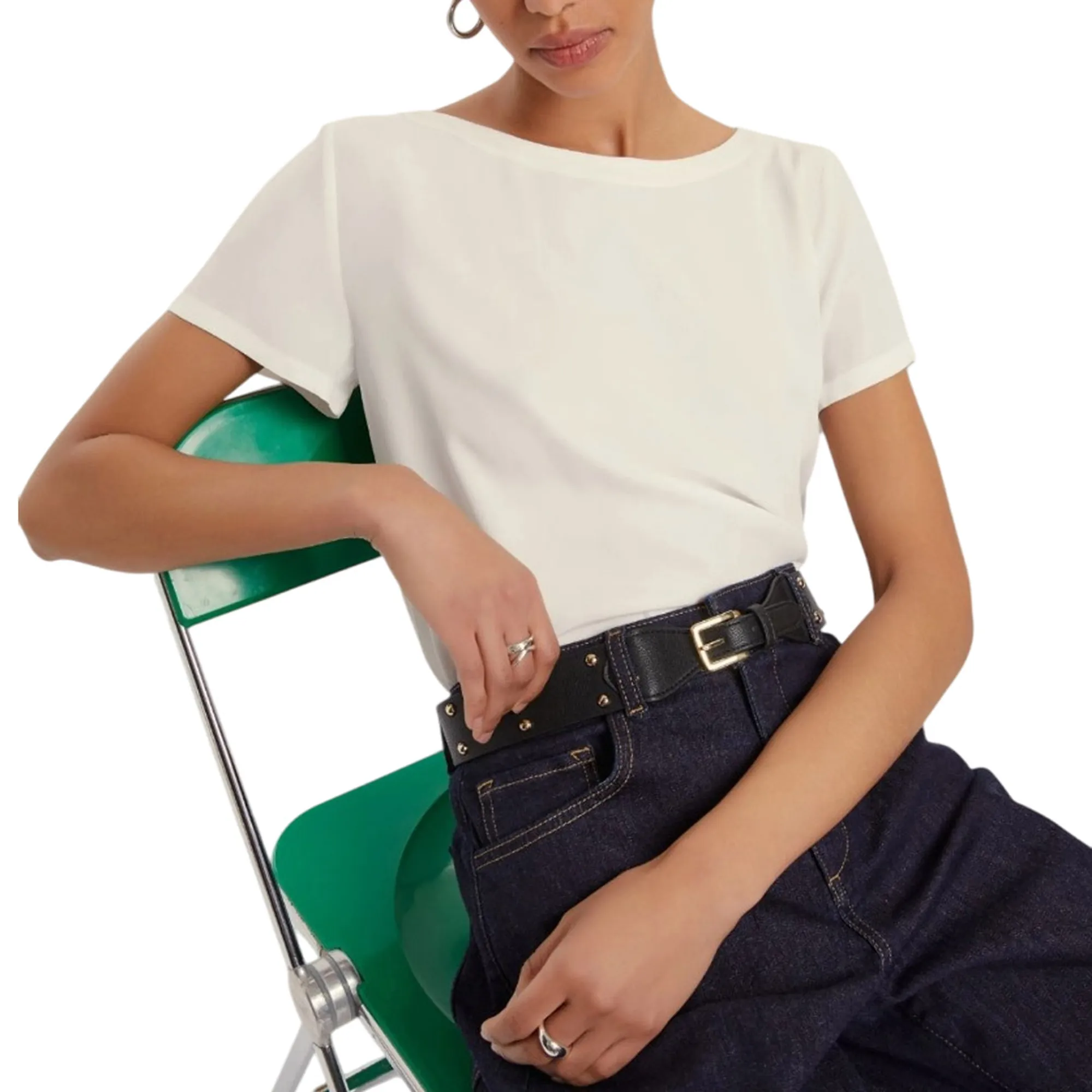 Linea Emme Marella B'Inn Shirt ' White 2525116071 163255