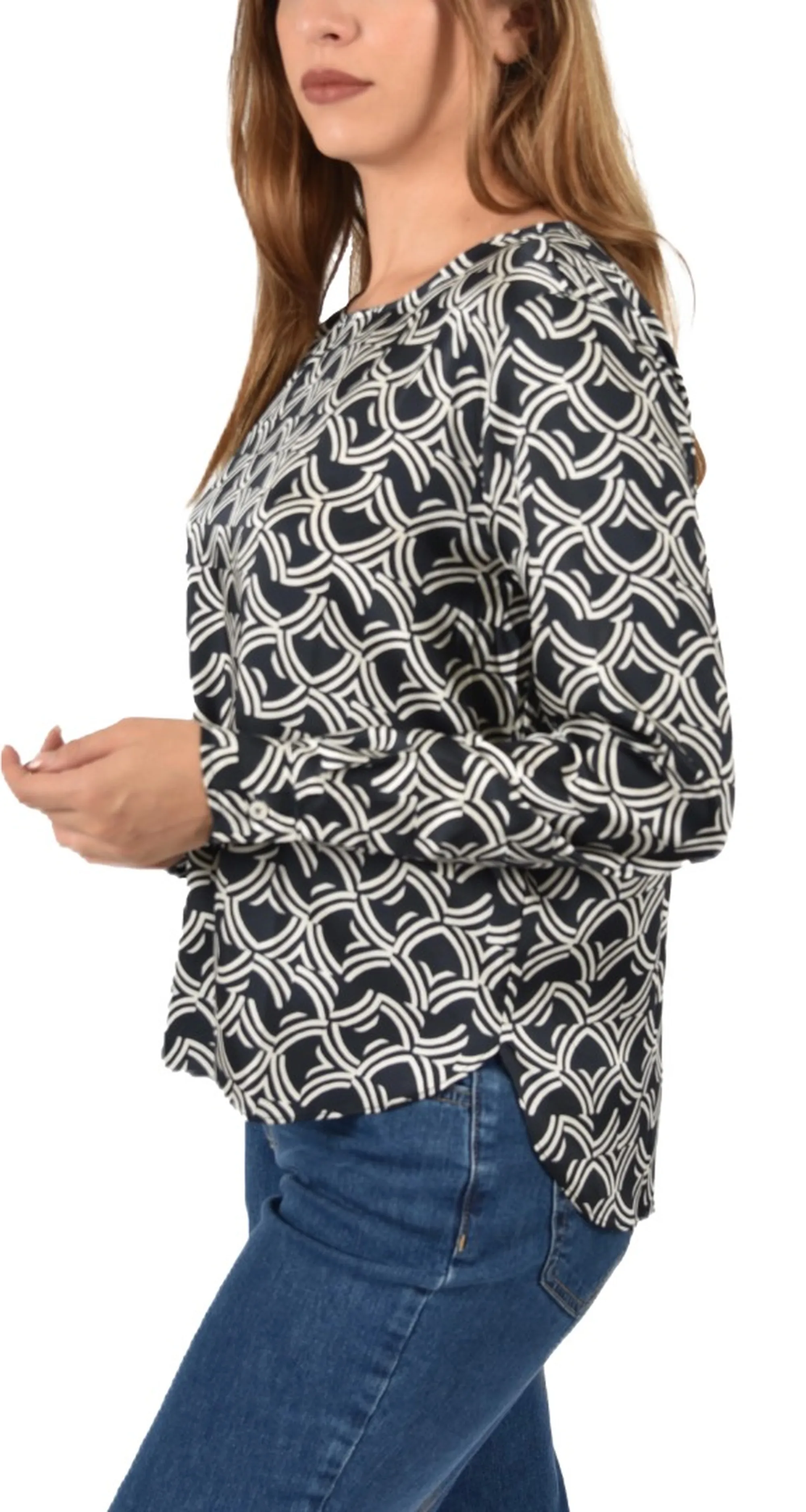 Linea Emme Marella B'Friday Shirt ' Blu 2525116151 167931