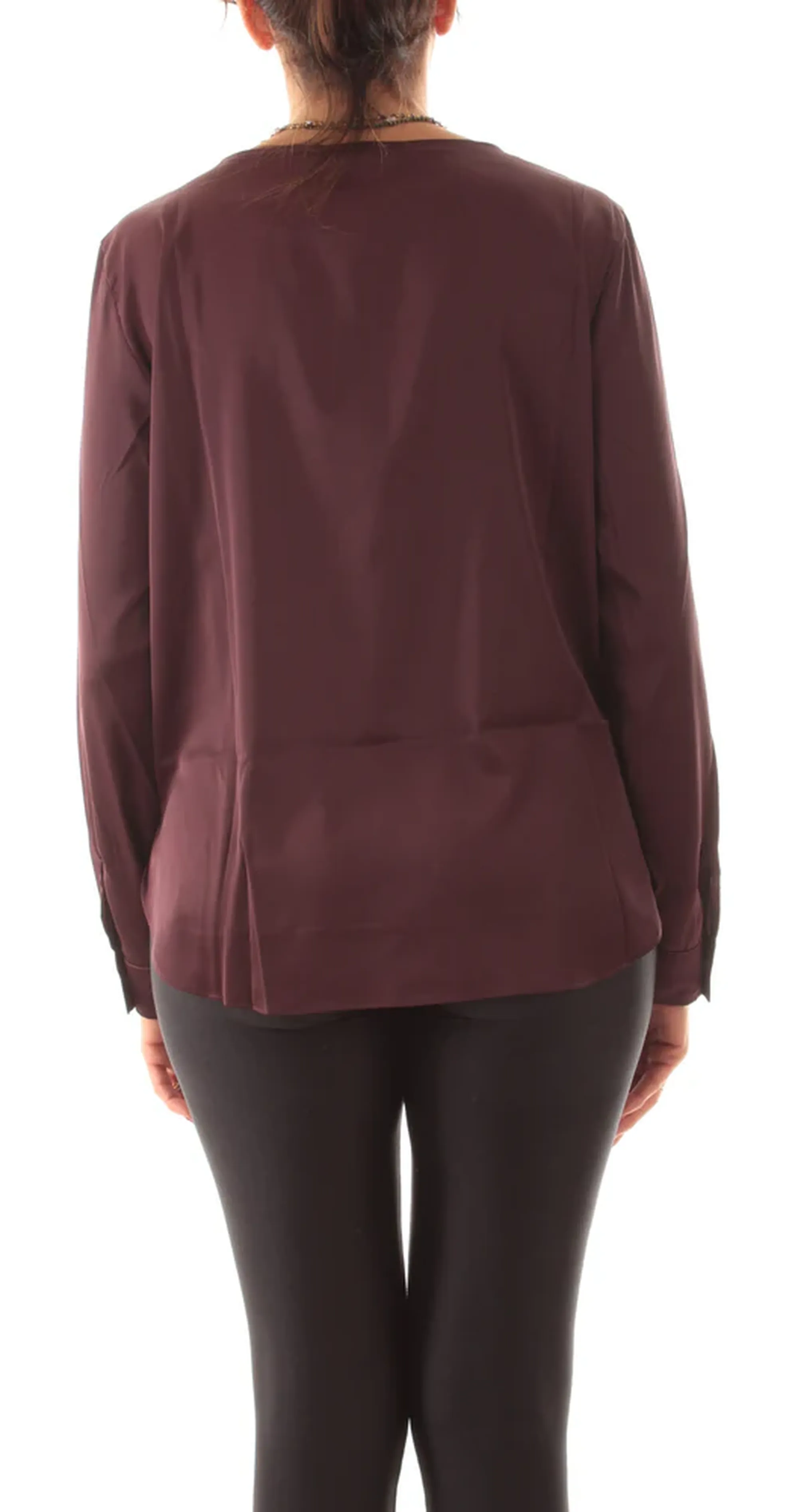 Linea Emme Marella Camicia Madera Bordeaux 2525116041 166894